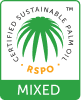 RSPO Mixed Certified Sustainable Palm Oil Logo