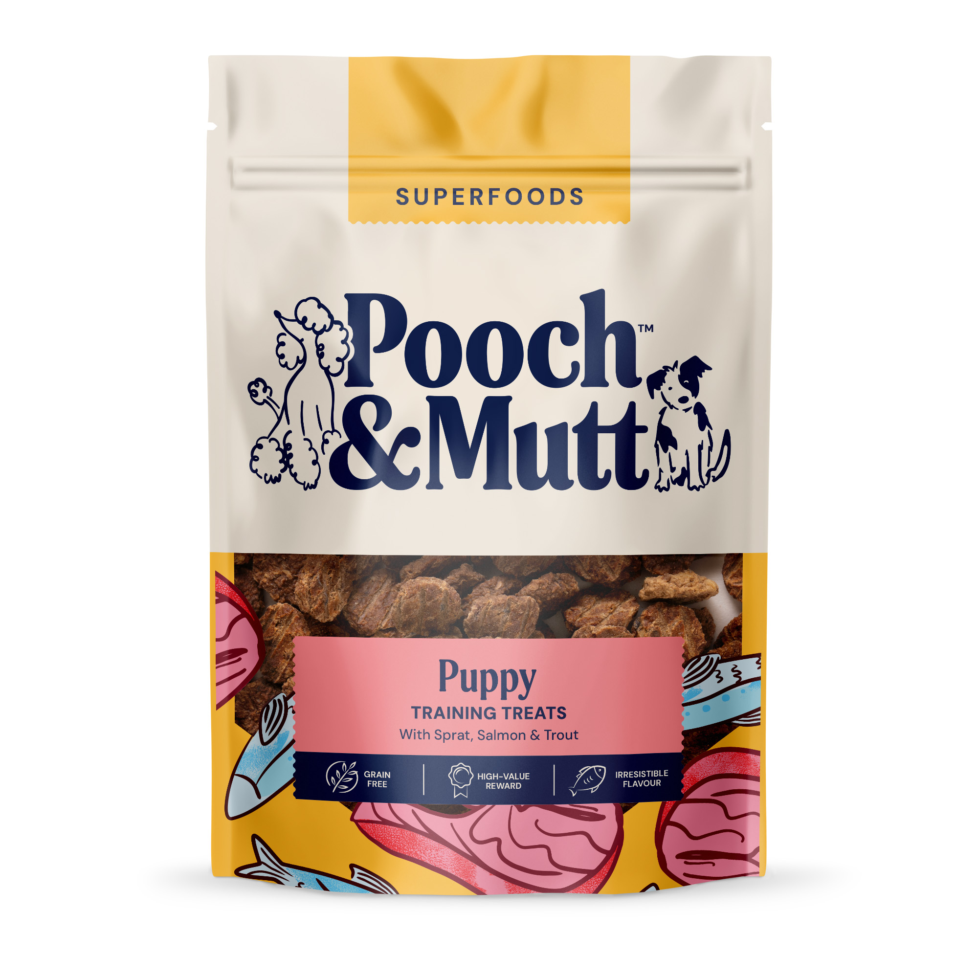 Pooch & Mutt Puppy Fish Jerky