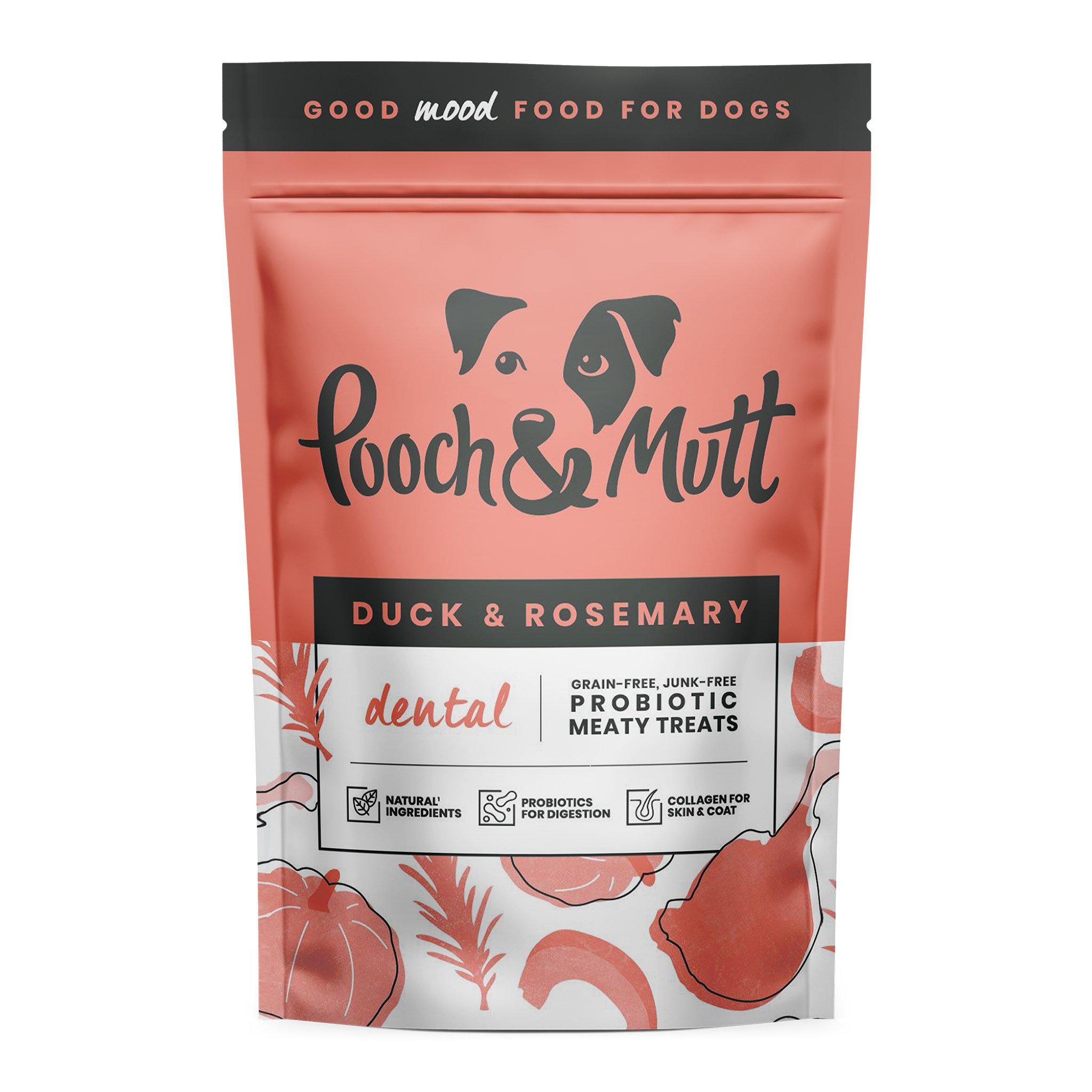 Pooch & Mutt Duck & Rosemary Probiotic Meaty Treats for Dental Health 120g - Image 5