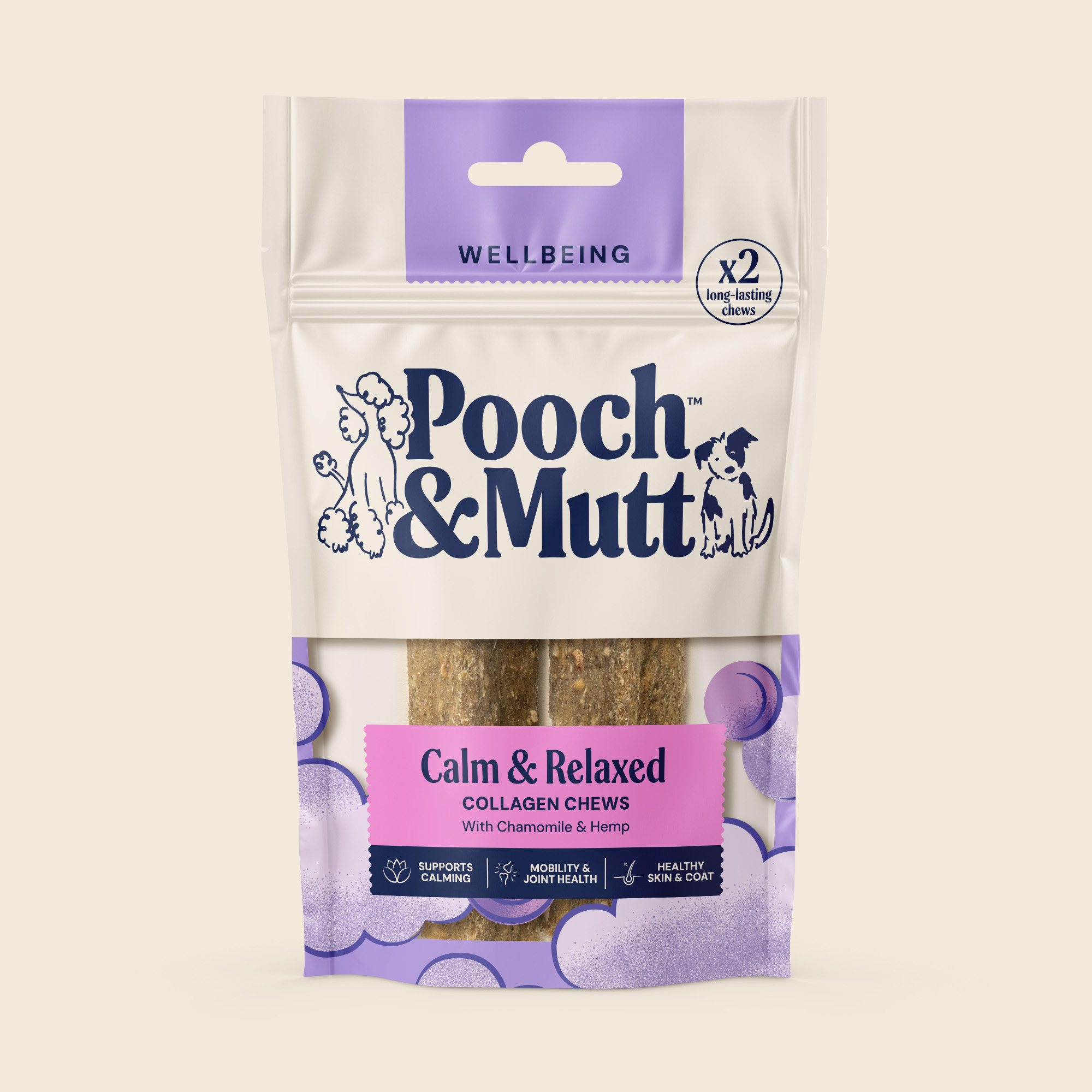 Calm & Relaxed Beef Collagen Chews