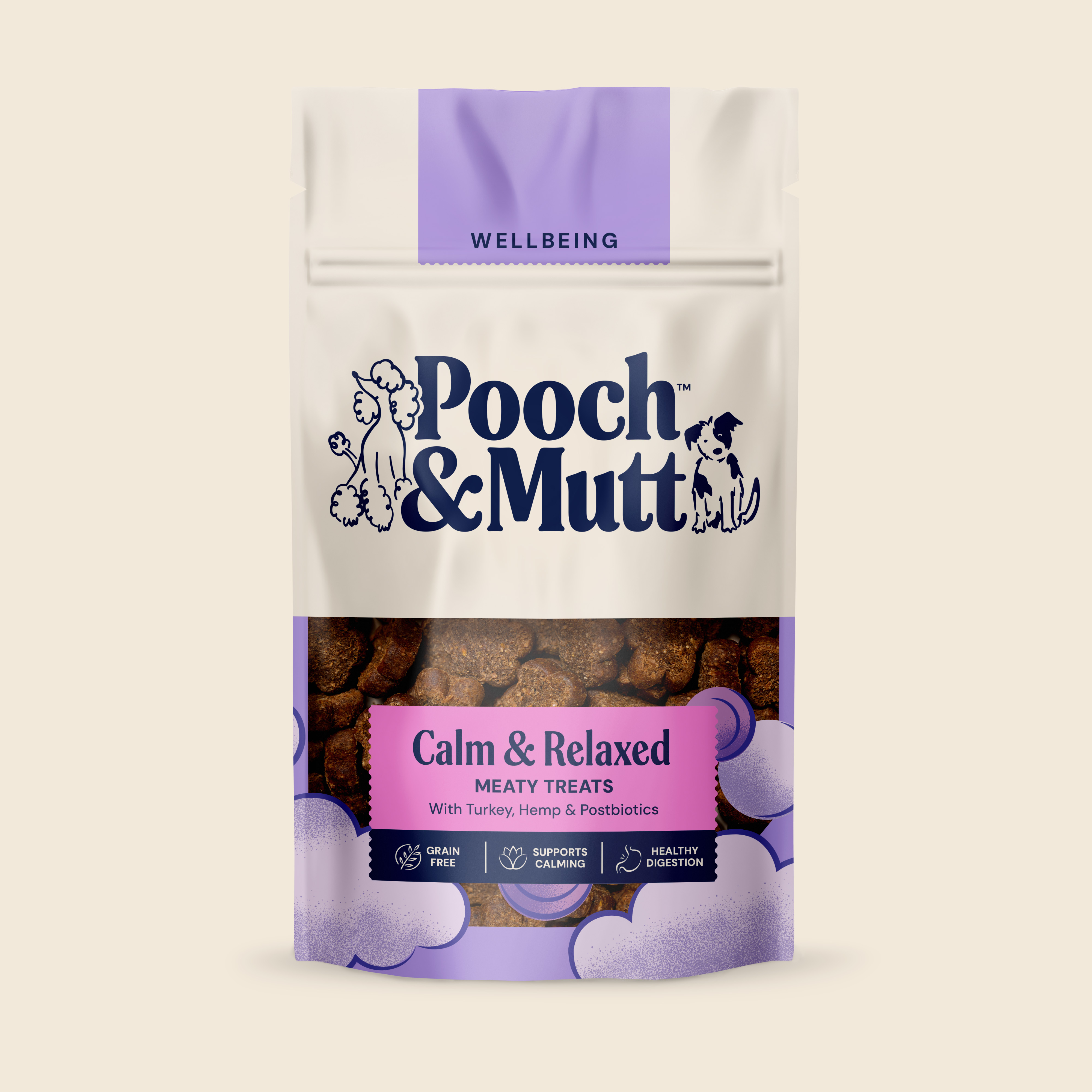 Calming Probiotic Meaty Treats (50g Pack) MTSAMPC 1