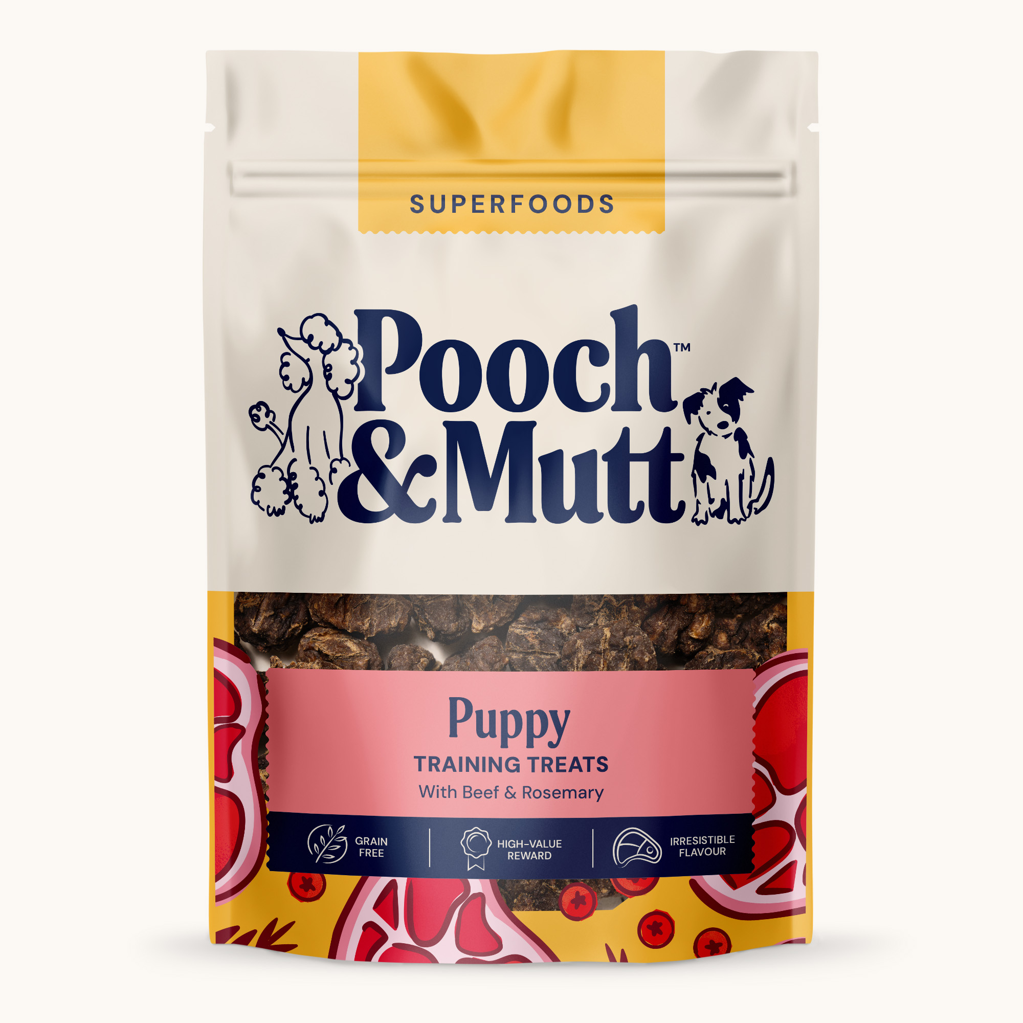 SUPERFOODS PUPPY BEEF TRAINGING TREATS 80g 2000x2000 WEB OP