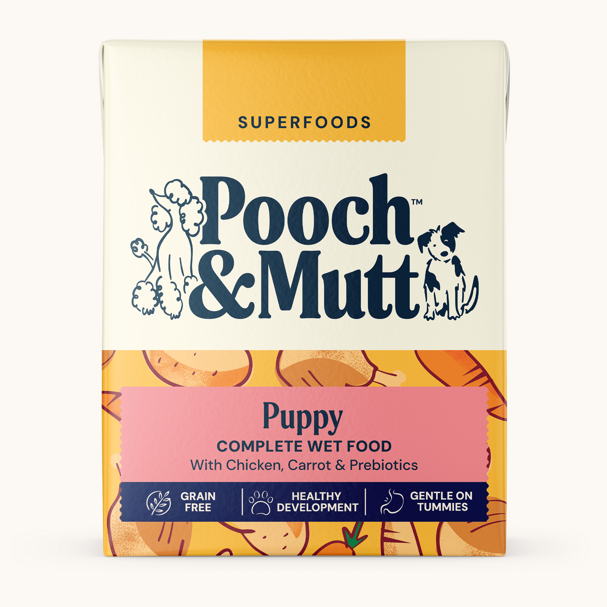 SUPERFOODS WET FOOD PUPPY 375g 2000x2000 WEB OP