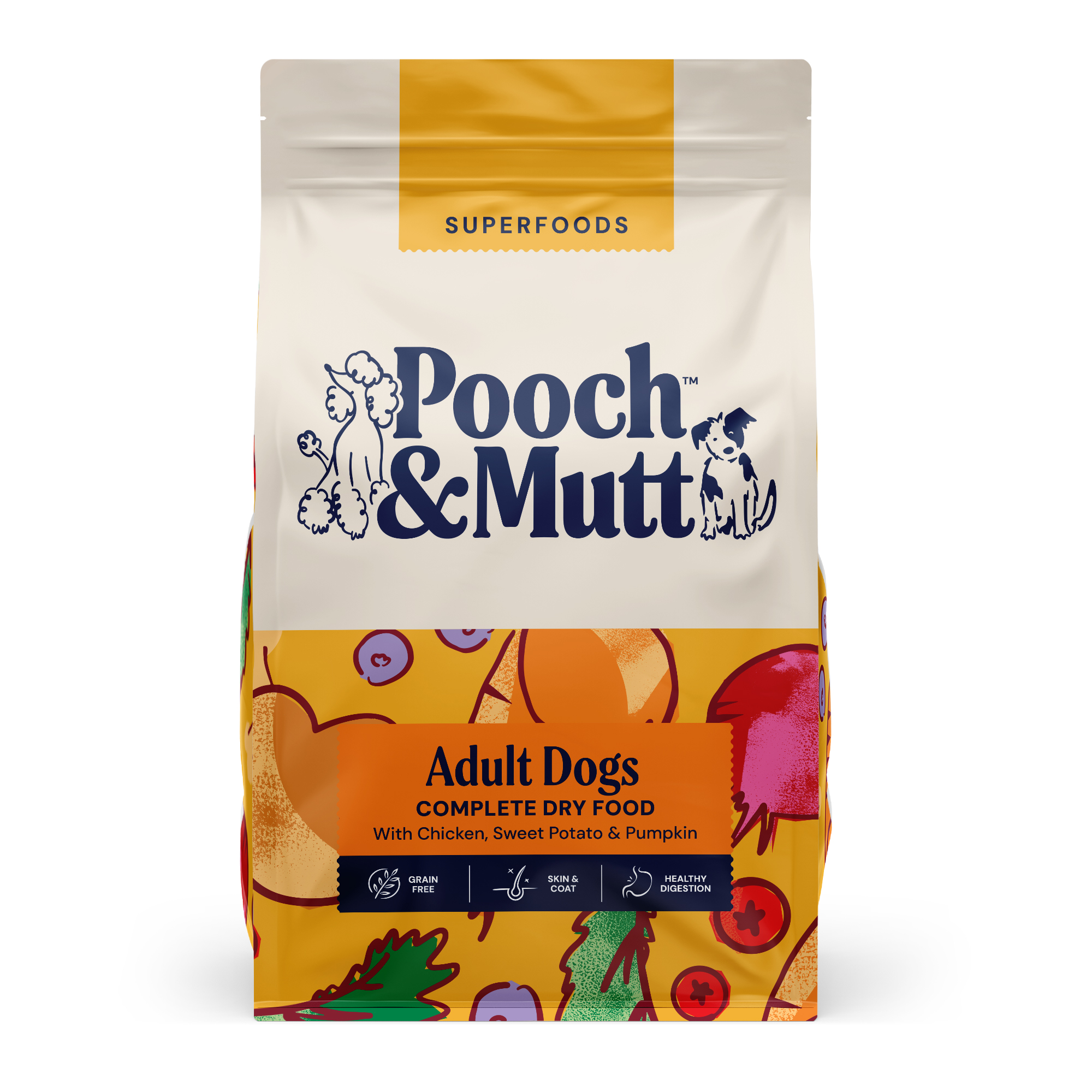Pooch & Mutt Dry Superfood For Adult Dogs