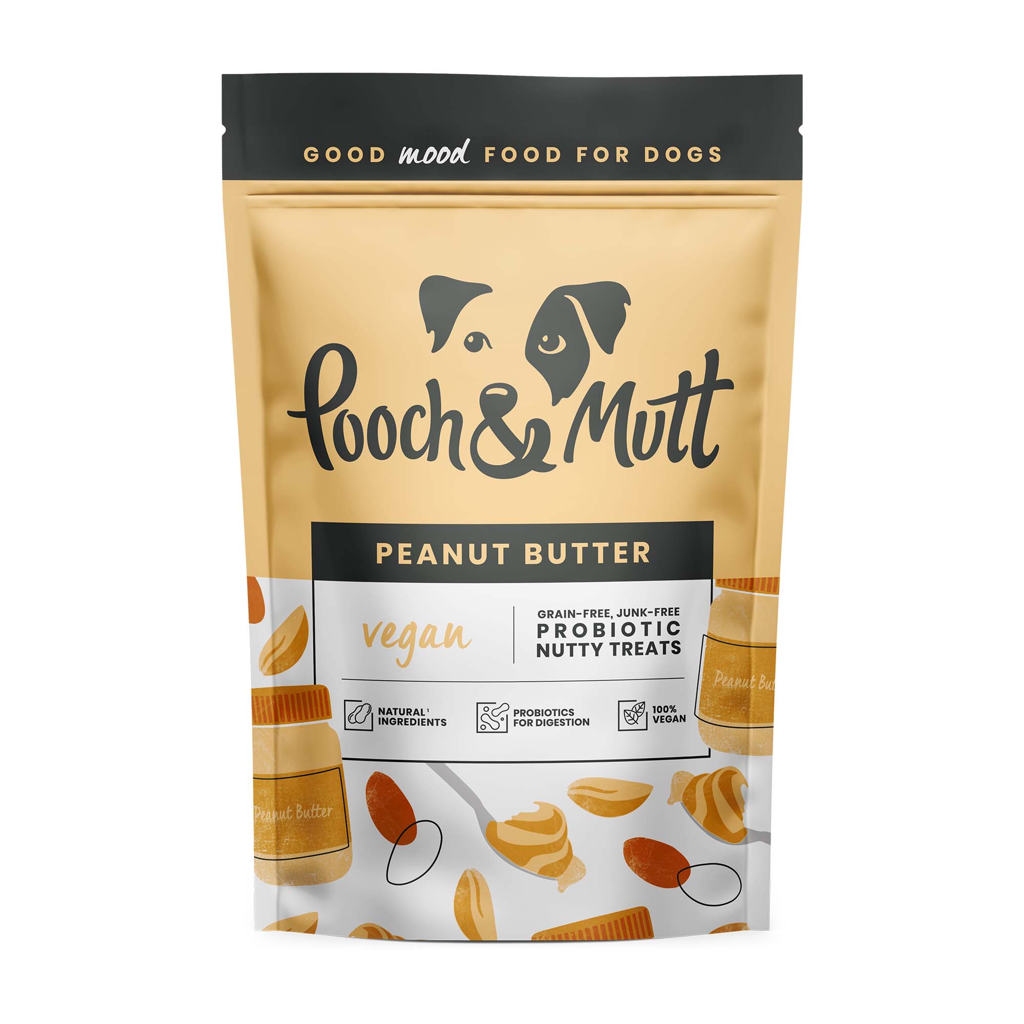 Pooch & Mutt Peanut Butter Probiotic Nutty Treats