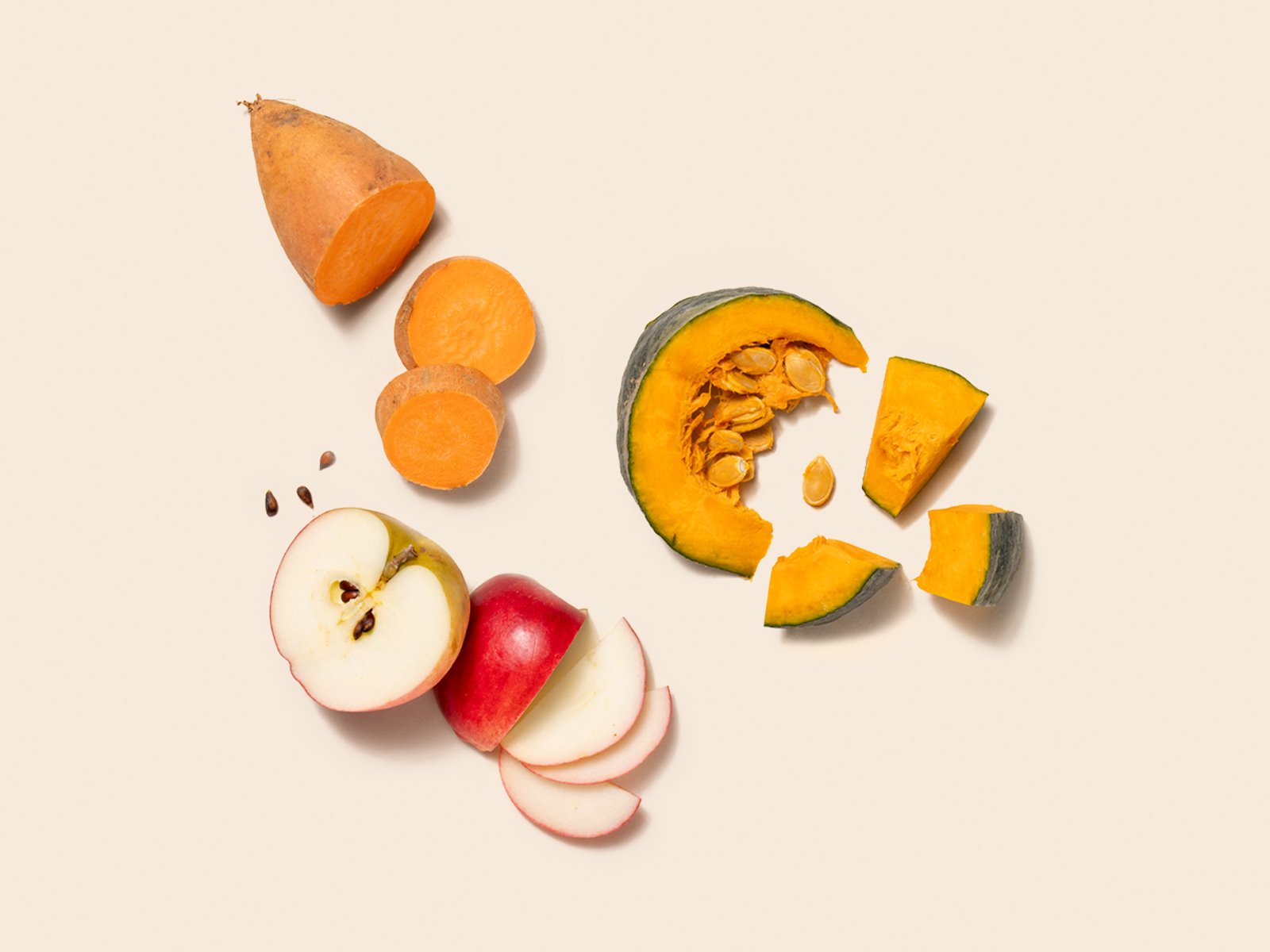 Sweet Potato, Apple & Pumpkin