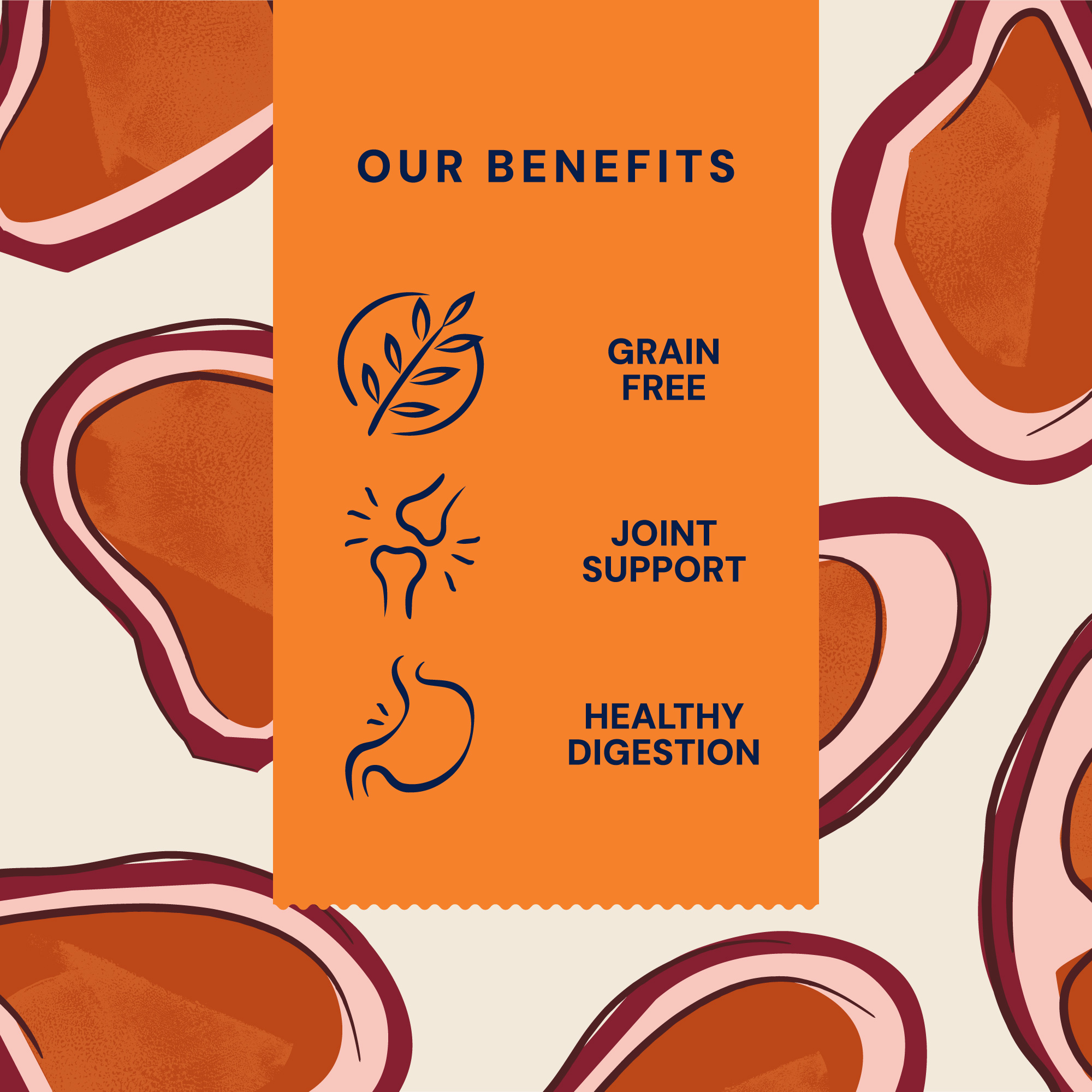 P&M BENEFIT-CARD DRY-FOOD PRIMAL VENISON