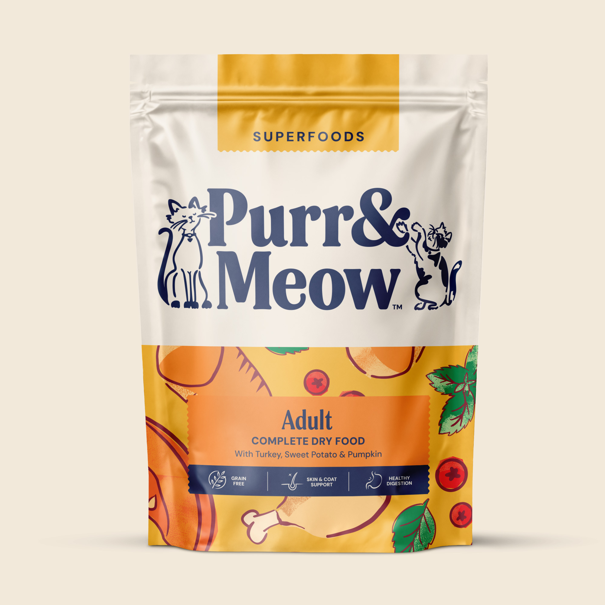Dry Superfood For Adult Cats