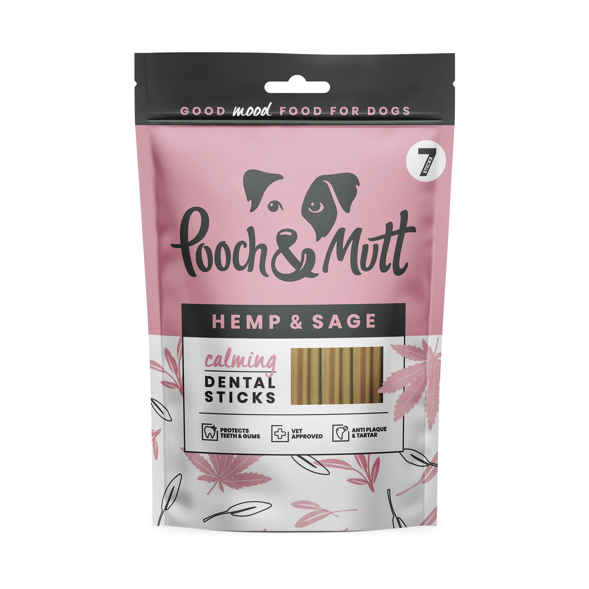 Pooch & Mutt Calming Dental Sticks For Dogs Gift