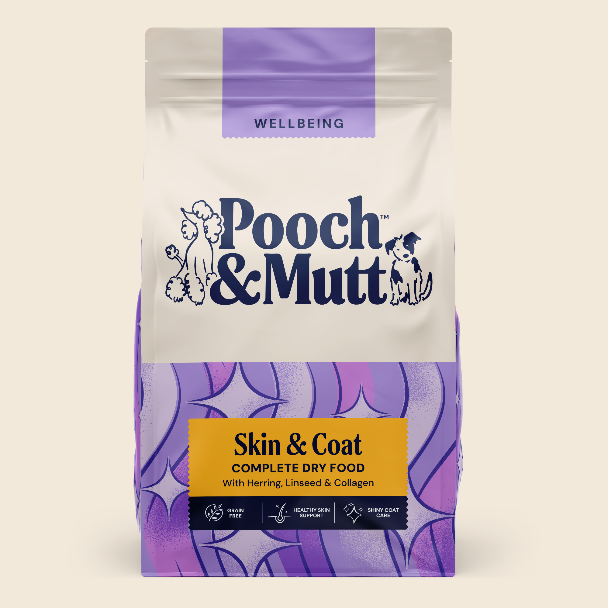 Skin & Coat Dry Food For Dogs FOOD10SOFT 1