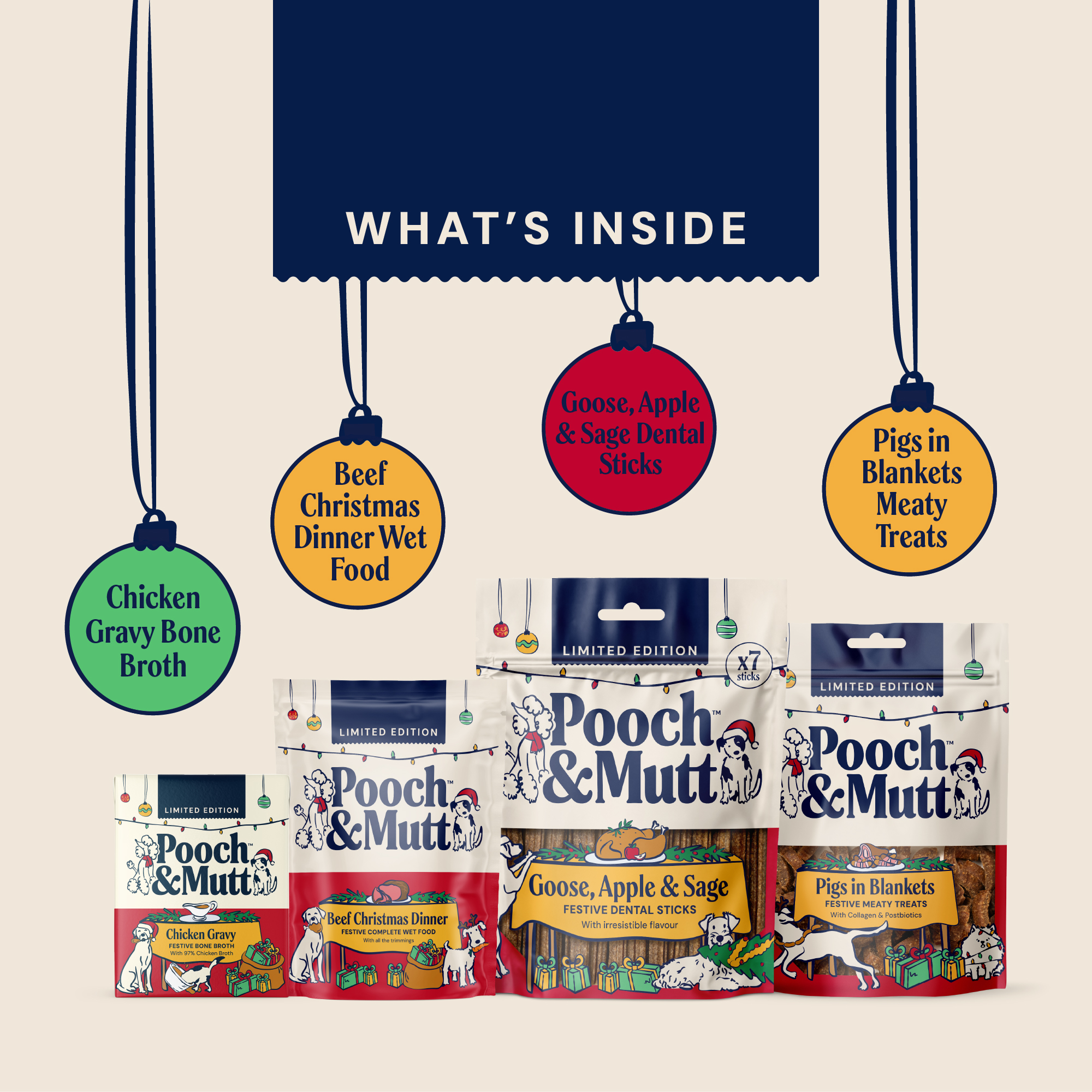Christmas Dog Selection Gift Box