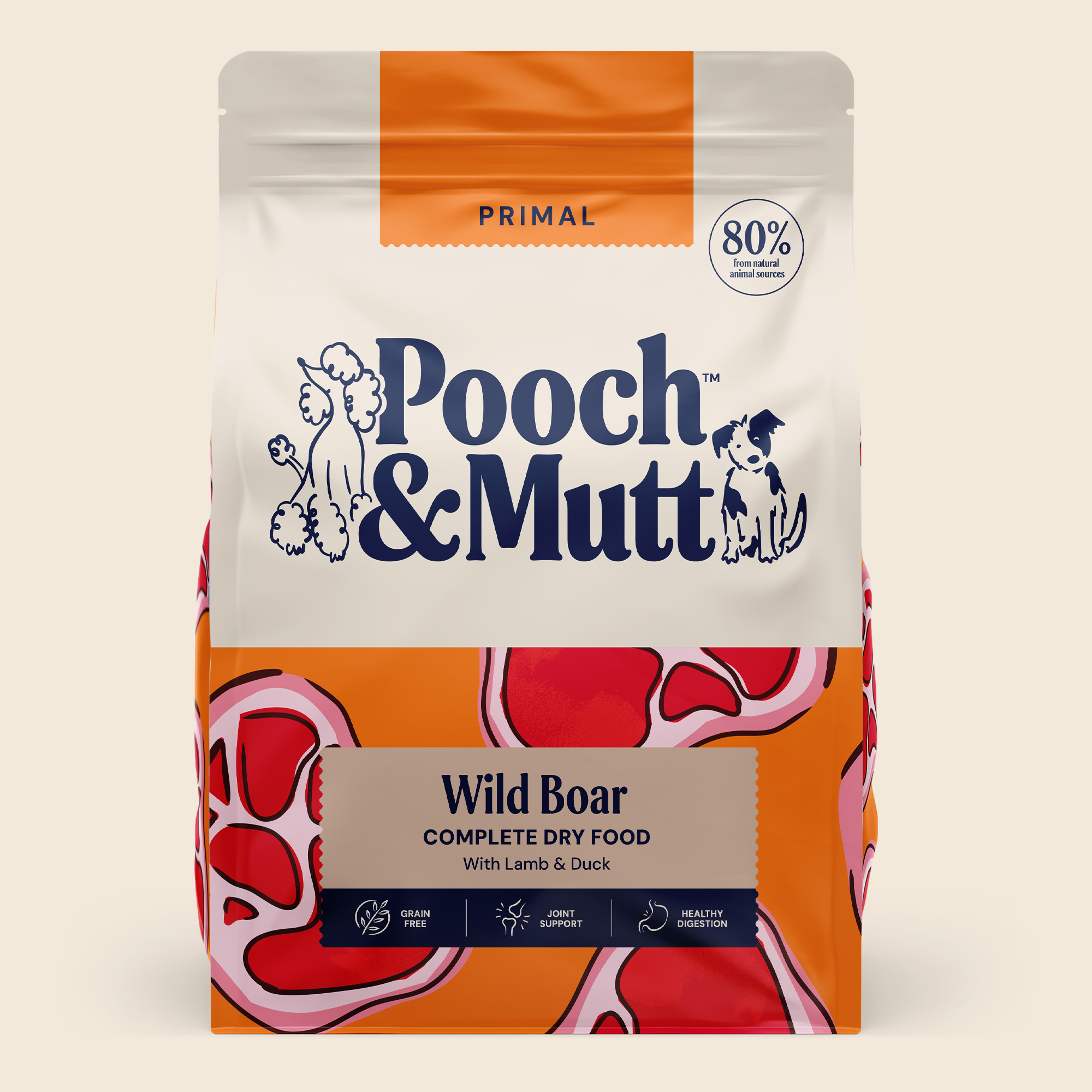 Primal Wild Boar High Meat Dry Food PR2BOAR 1