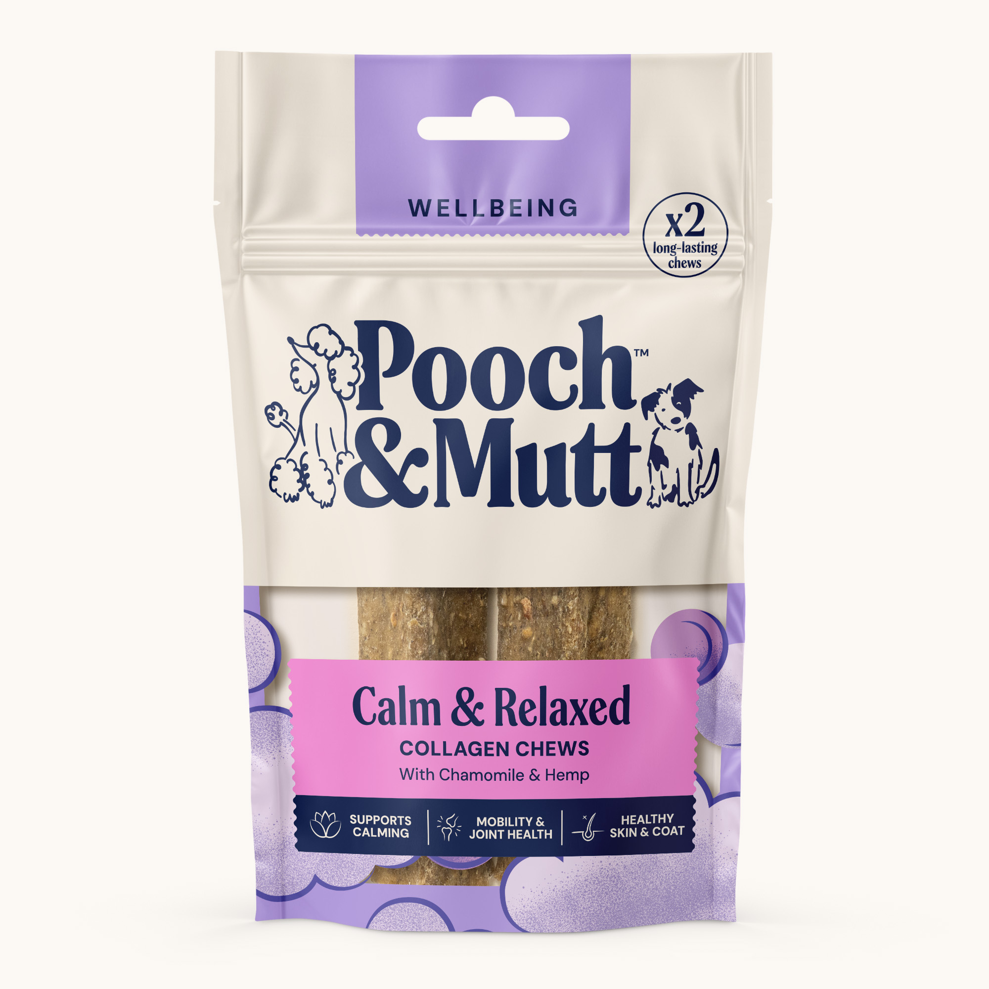 WELLBEING COLLAGEN CHEWS CALM & RELAXED 110g 2000x2000 WEB OP