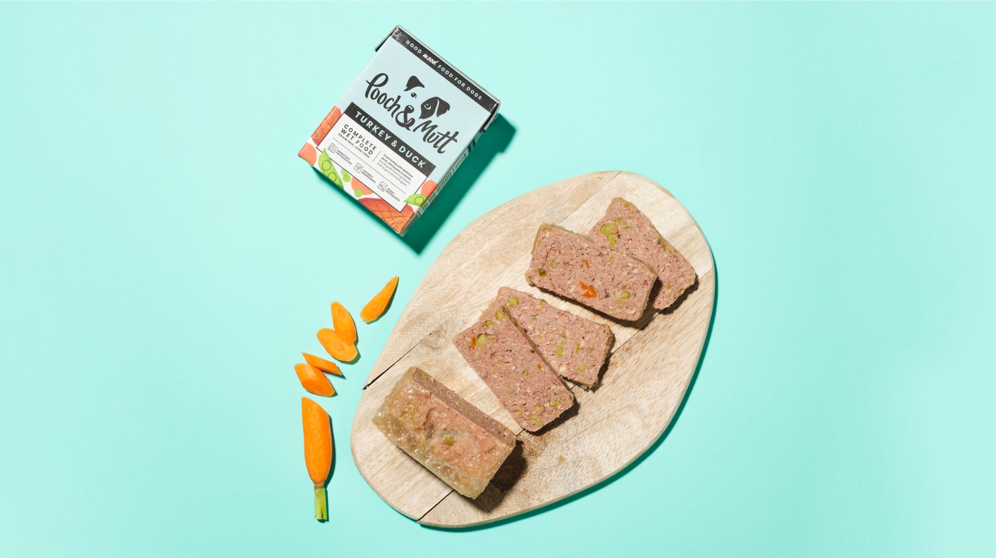 turkey and duck wet food for dogs