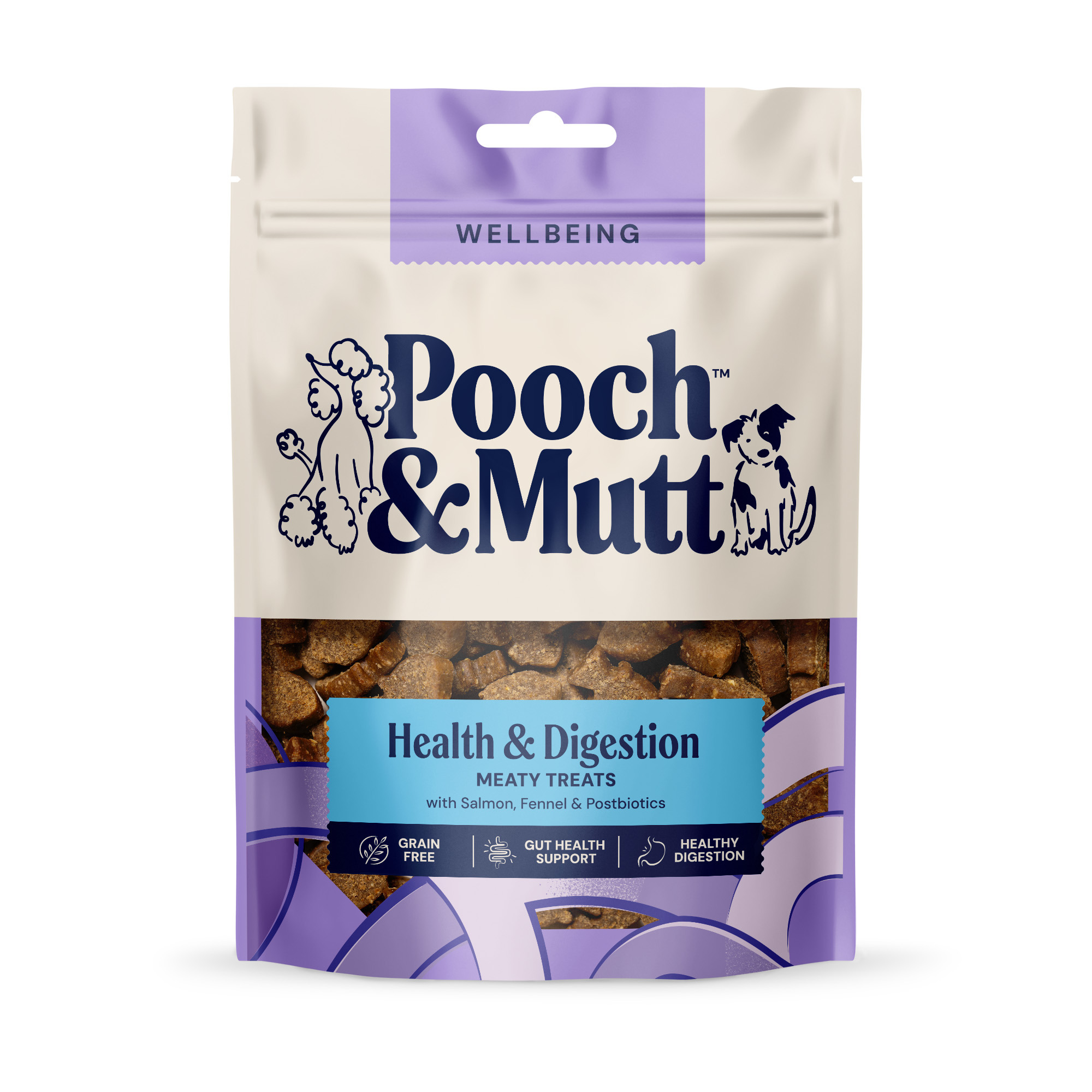 Pooch & Mutt Grain/Salmon Health & Digestion Postbiotic Fish Treats - Image 2
