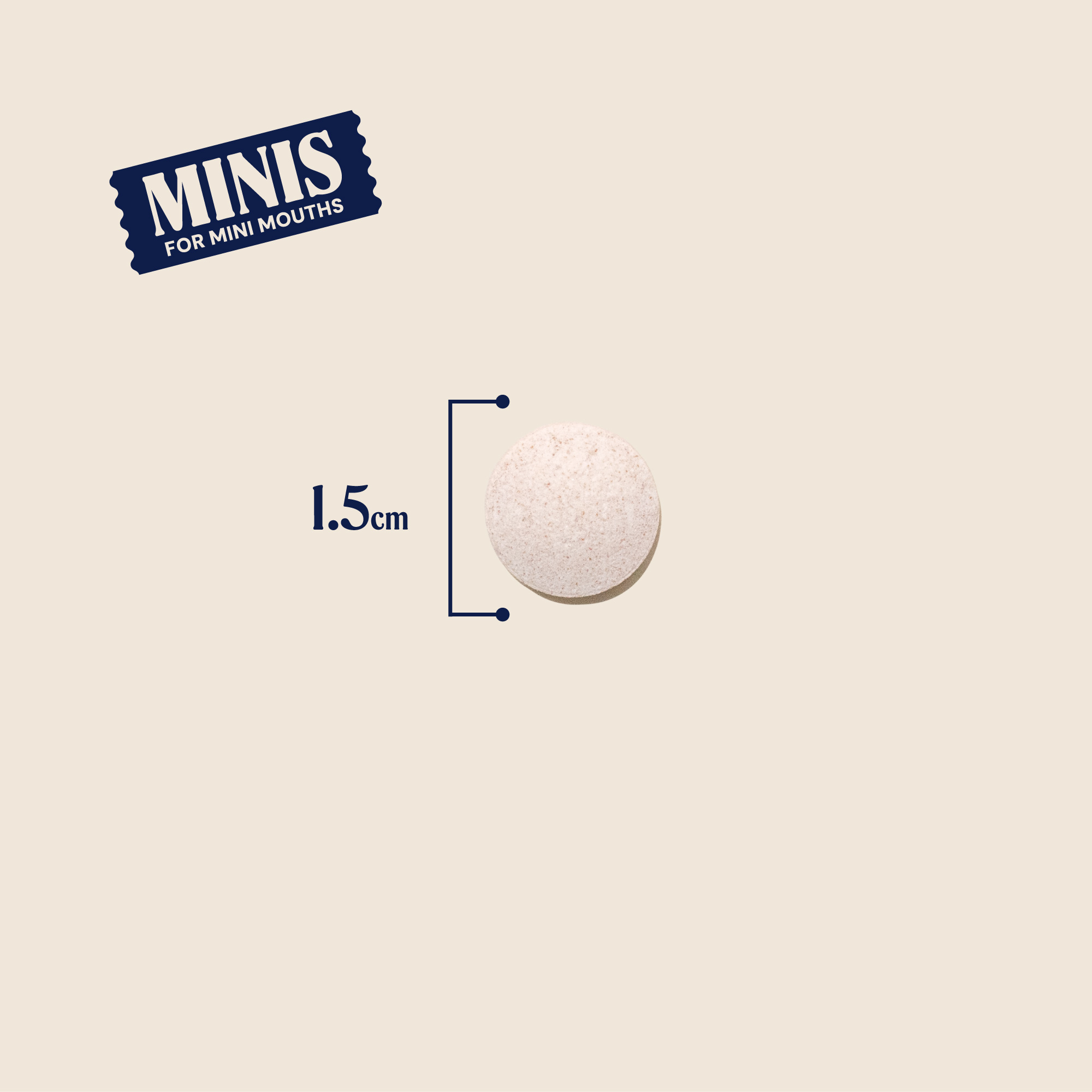 P&M SIZE SUPPLEMENTS WELLBEING TASTY-DAILY-TABLETS-MINIS