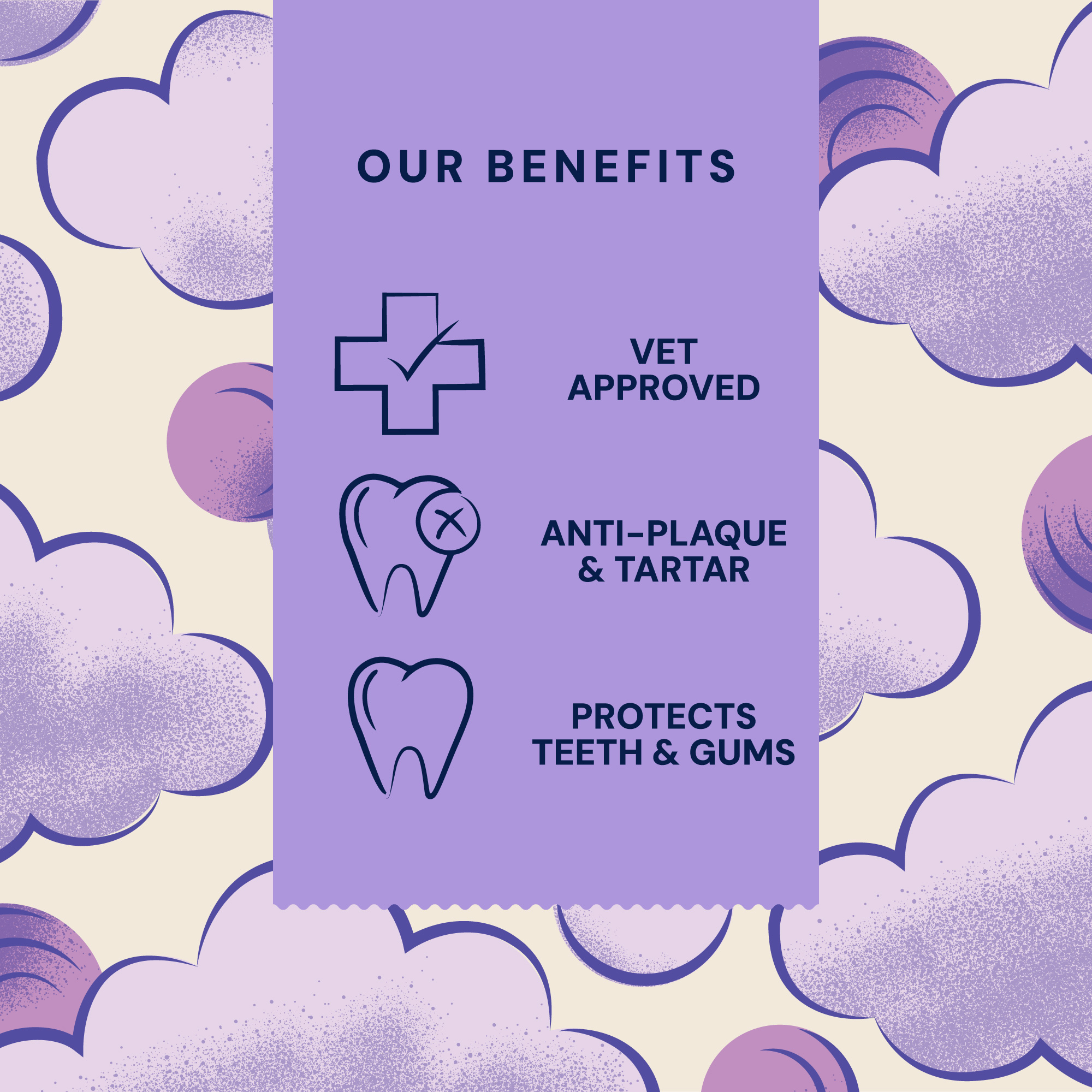 Calm & Relaxed Dental Sticks Benefits