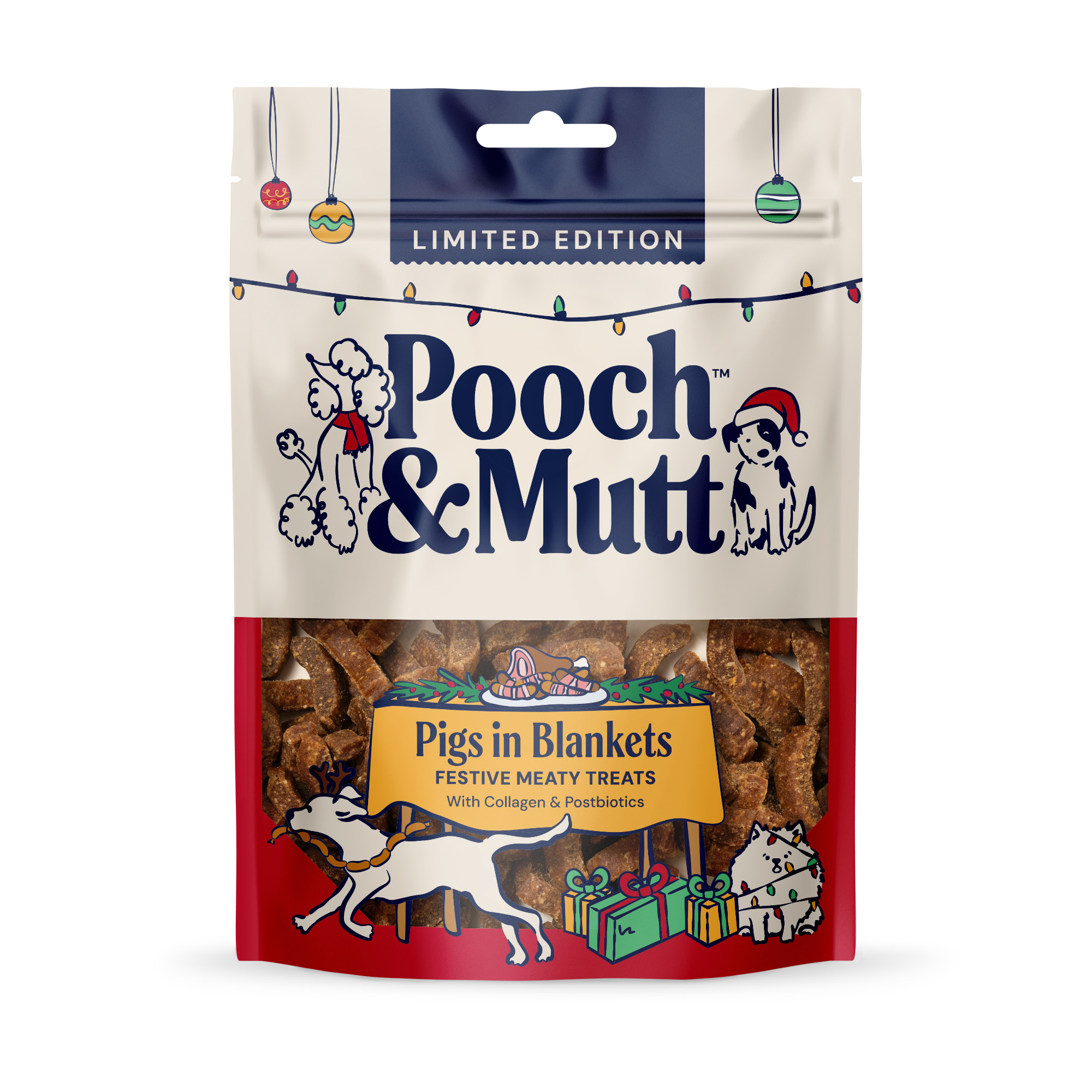 Pooch & Mutt Pigs In Blankets Festive Meaty Treats - 120G - Image 2