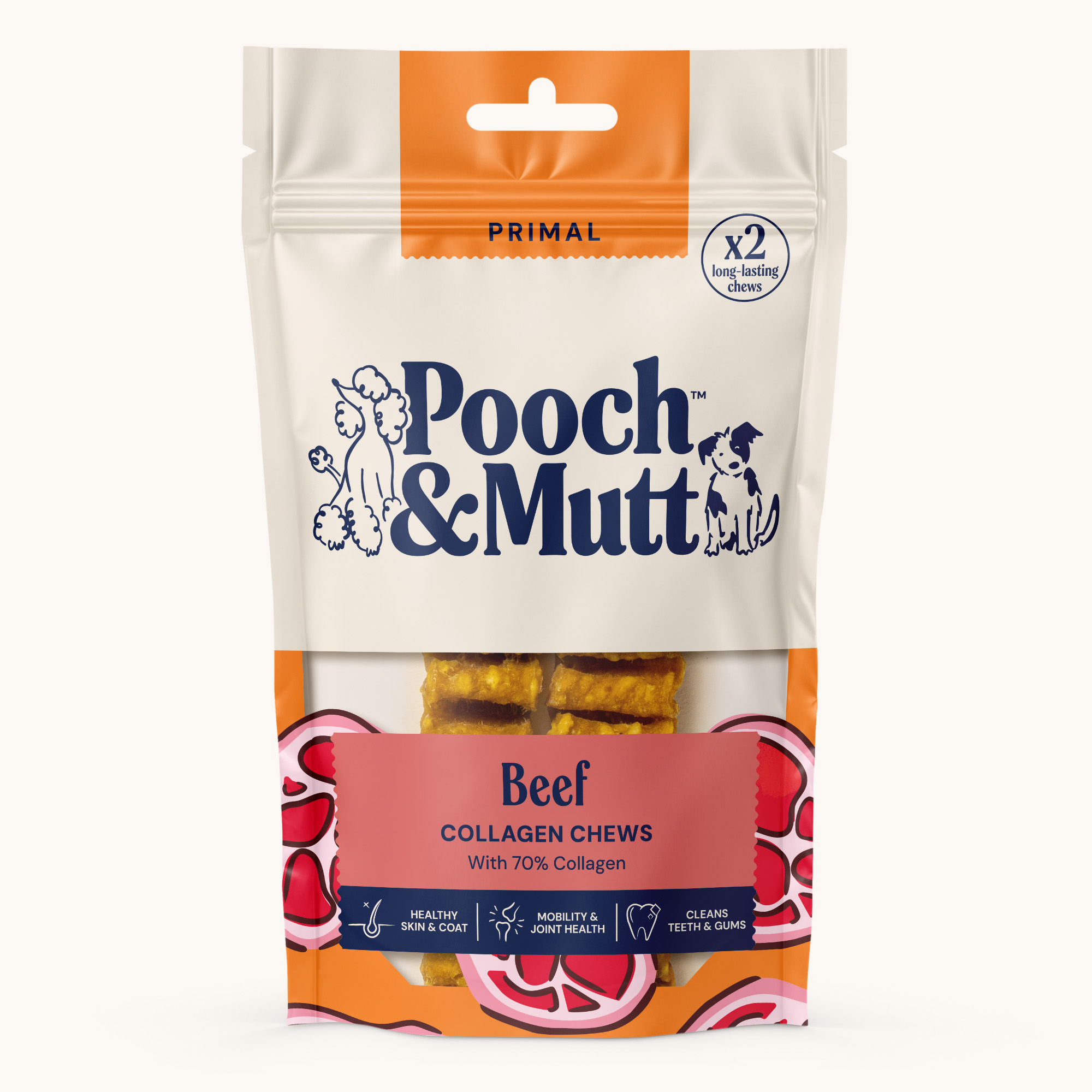 PRIMAL COLLAGEN CHEWS BEEF 45g 2000x2000 WEB OP