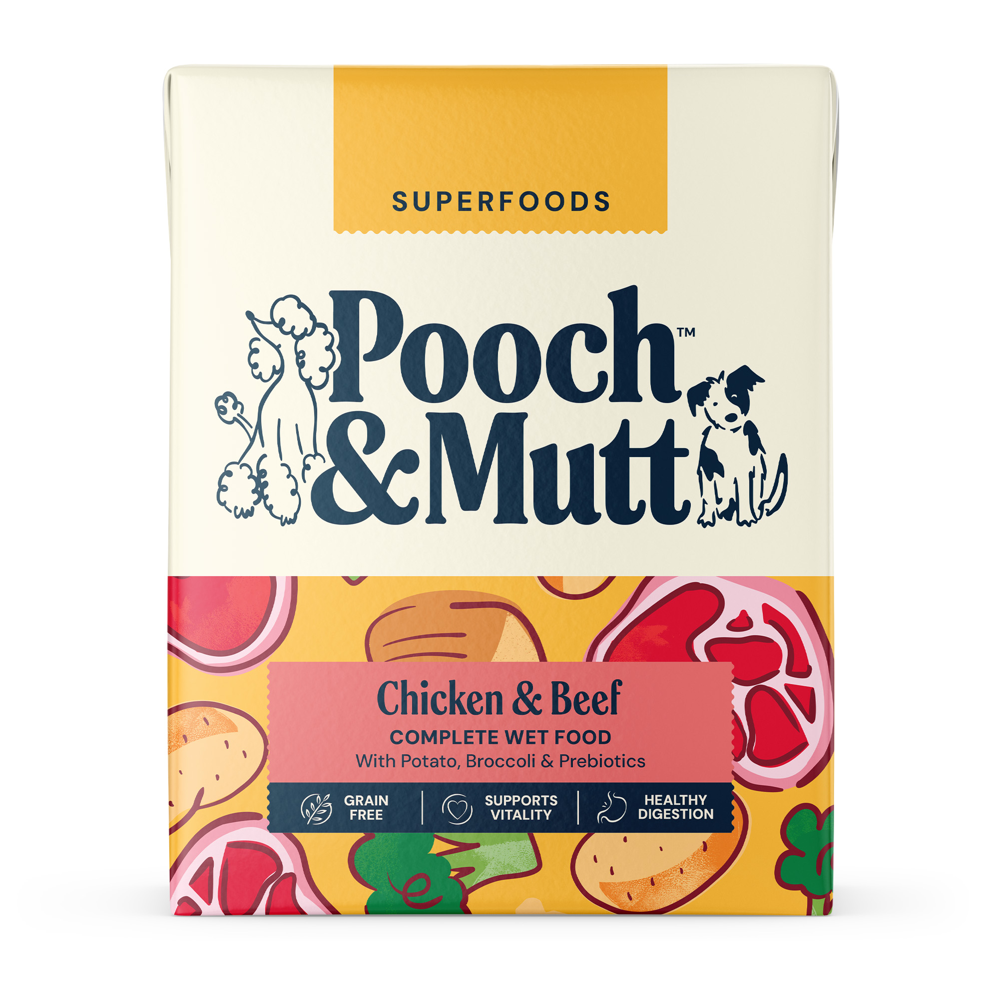 Pooch & Mutt Chicken & Beef Wet Dog Food