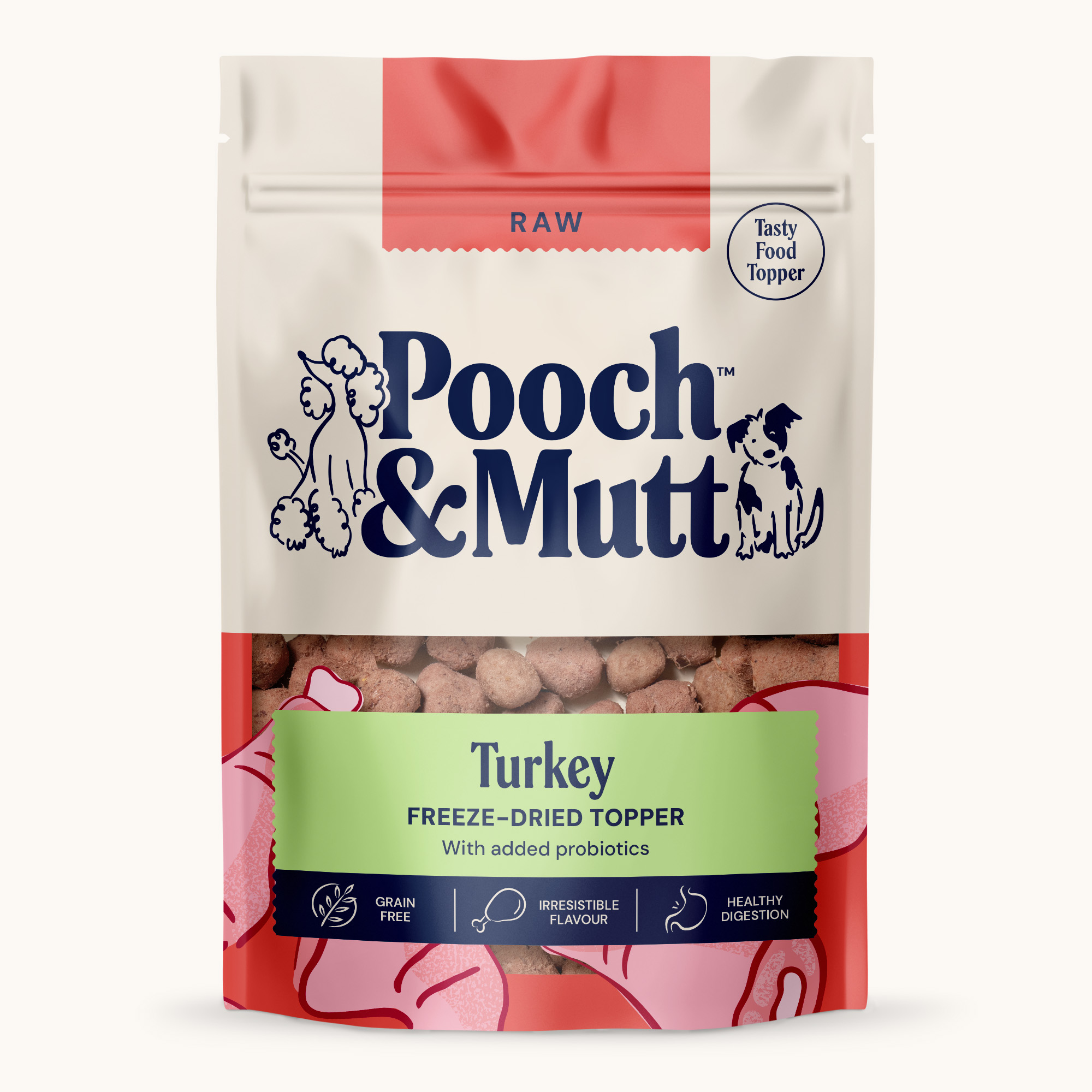 RAW FREEZE DRIED TURKEY TOPPER 60g 2000x2000 WEB OP