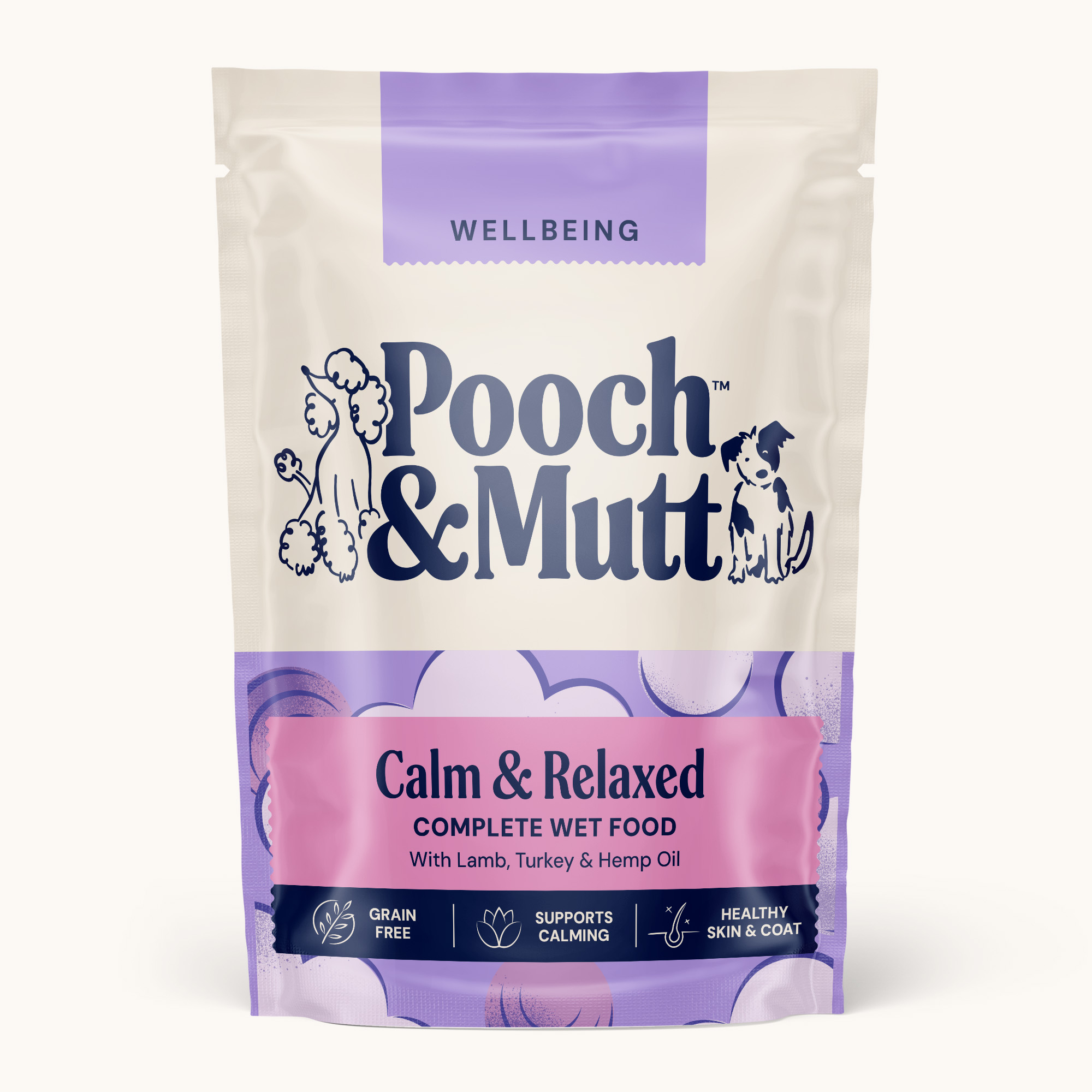 WELLBEING WET FOOD CALM & RELAXED 150g 2000x2000 WEB OP