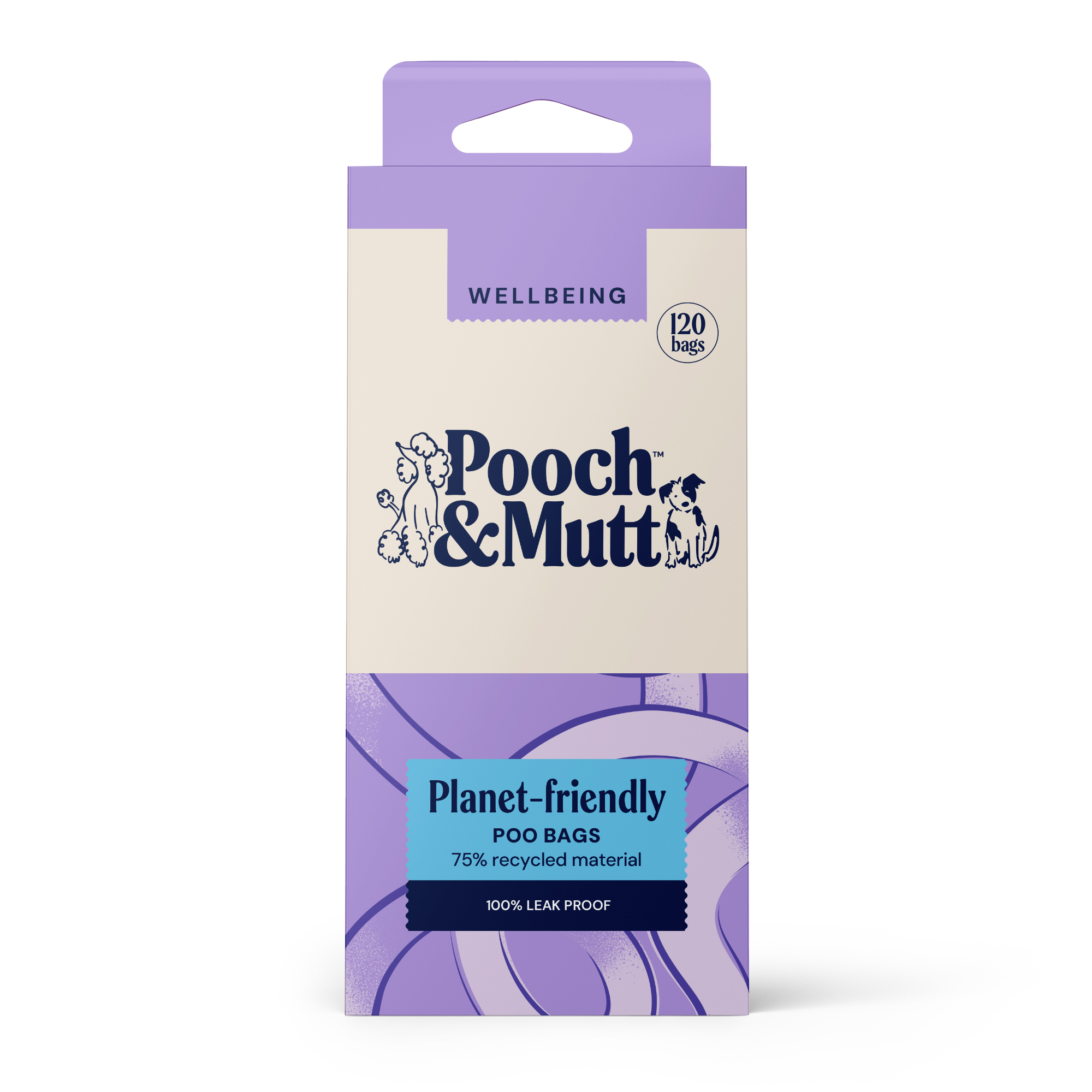 Pooch & Mutt Dog Poo Bags With Handles