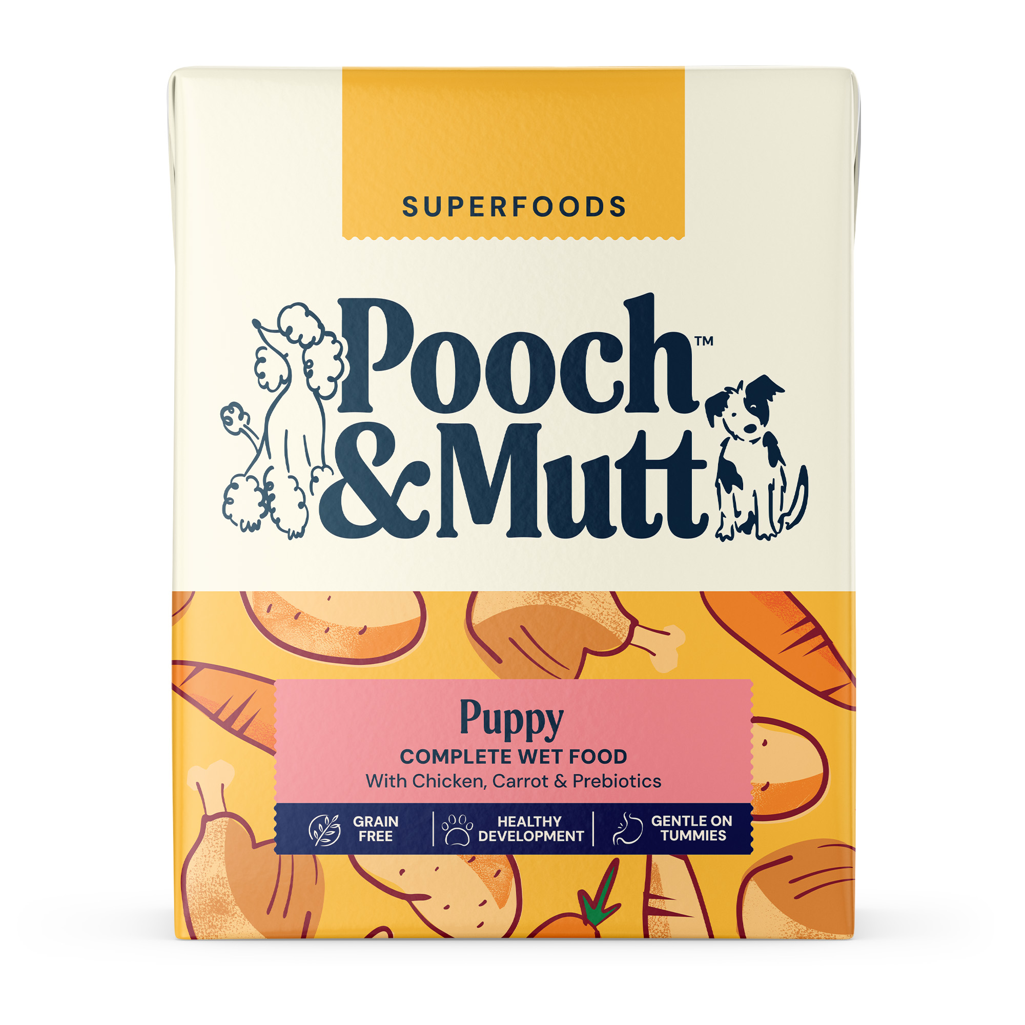 Pooch & Mutt - Puppy, Complete Wet Dog Food Grain Free, Dry Dog Food Topper, Chi - Image 3