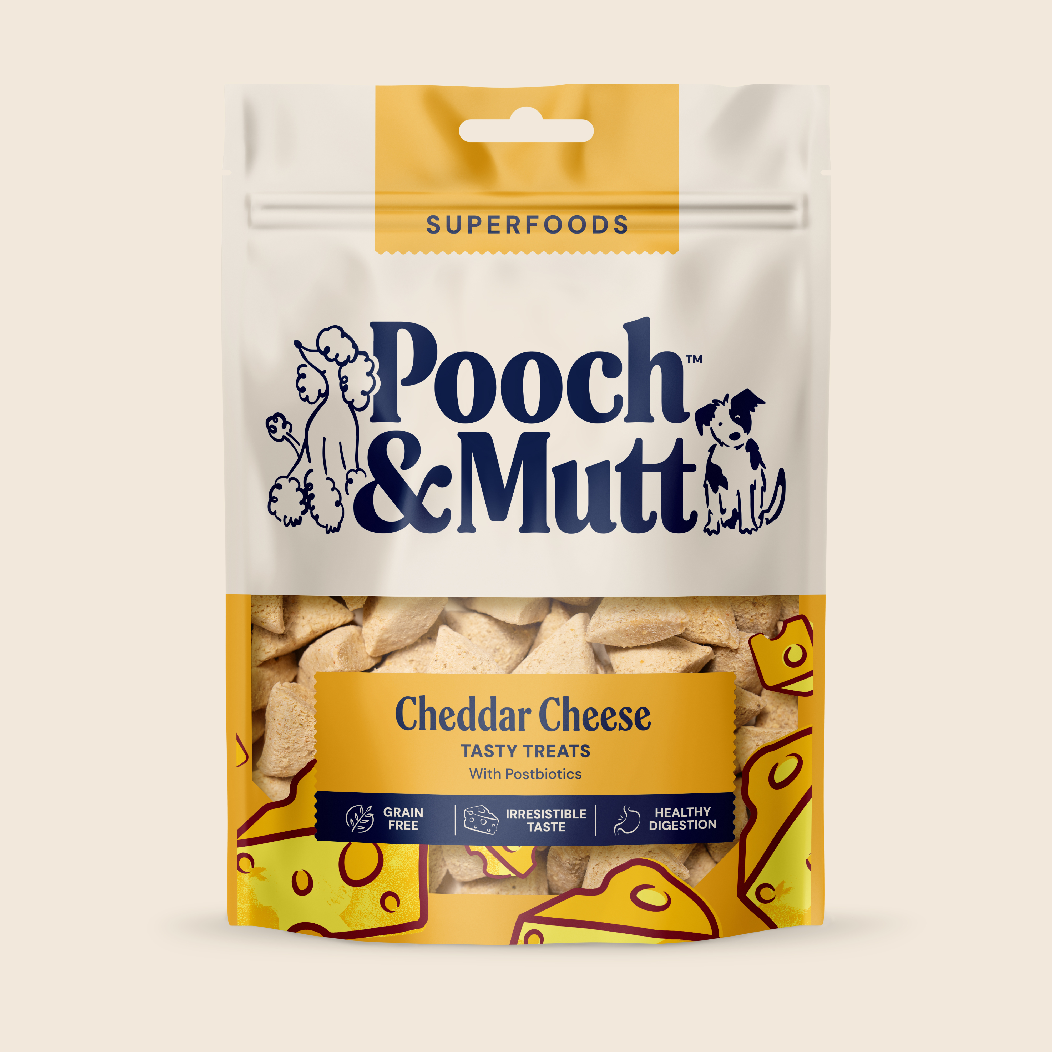Cheddar Cheese Probiotic Treats