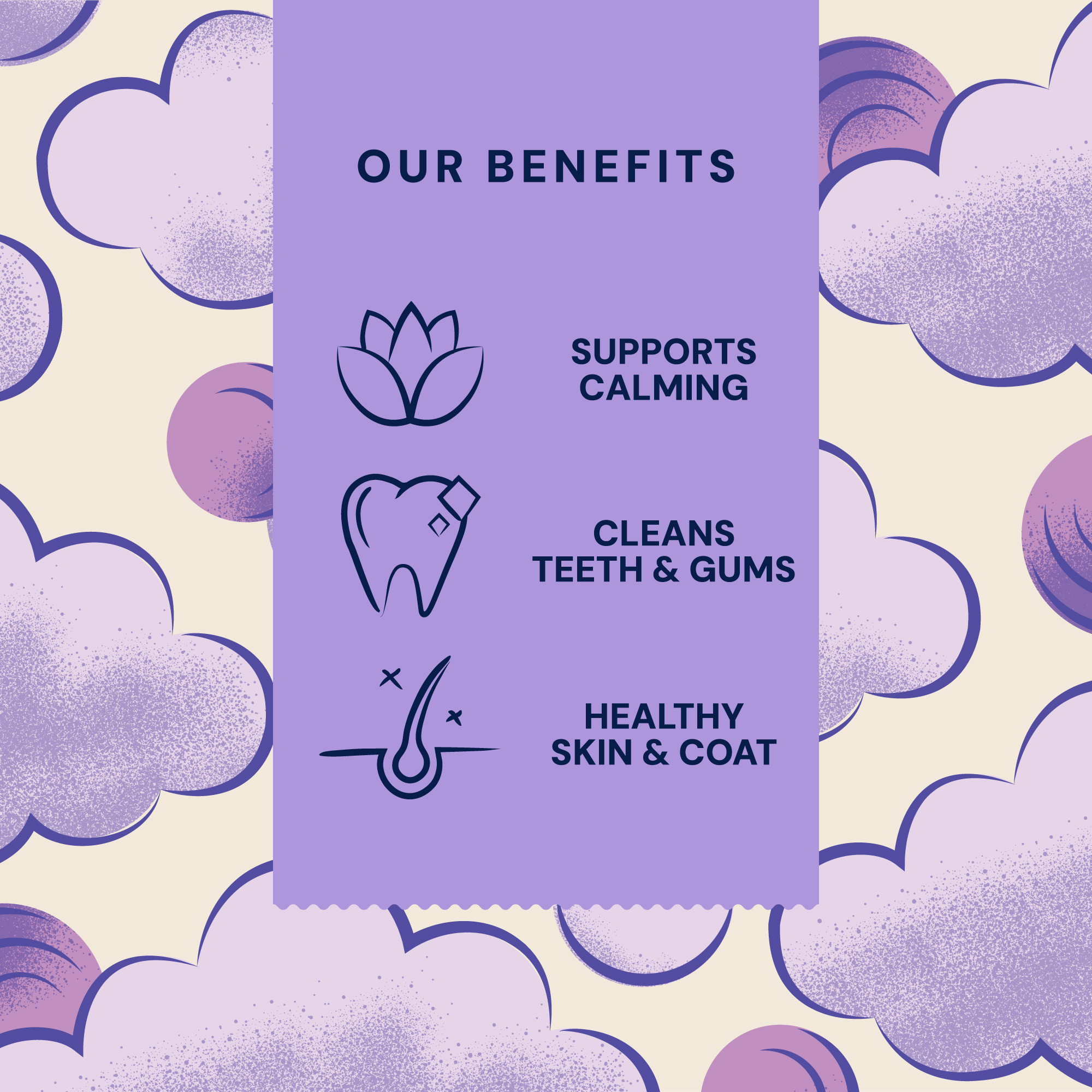 P&M BENEFIT-CARD FISH-CHEWS WELLBEING CALM-&-RELAXED