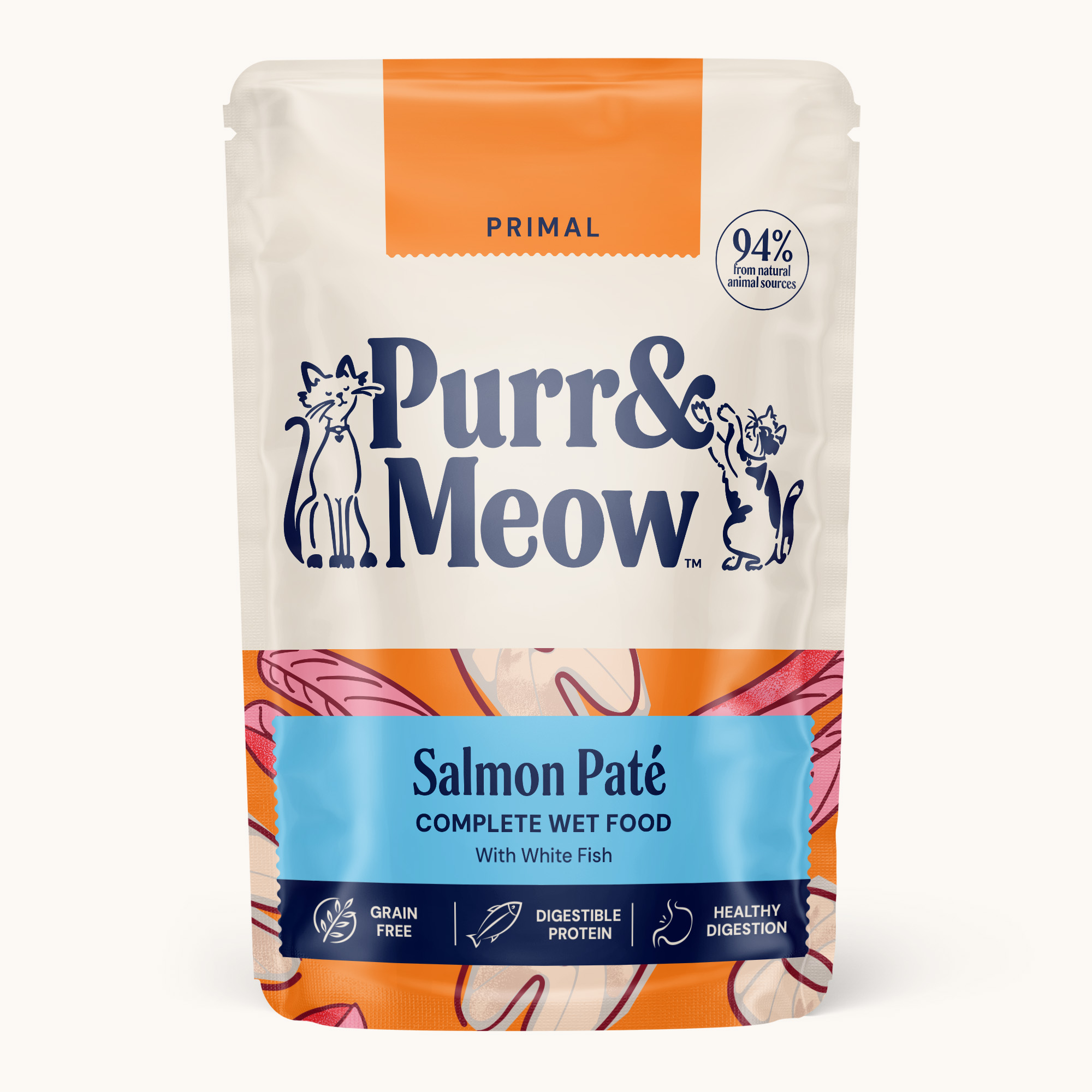 PRIMAL WET FOOD SALMON PATE 85g 2000x2000 WEB OP