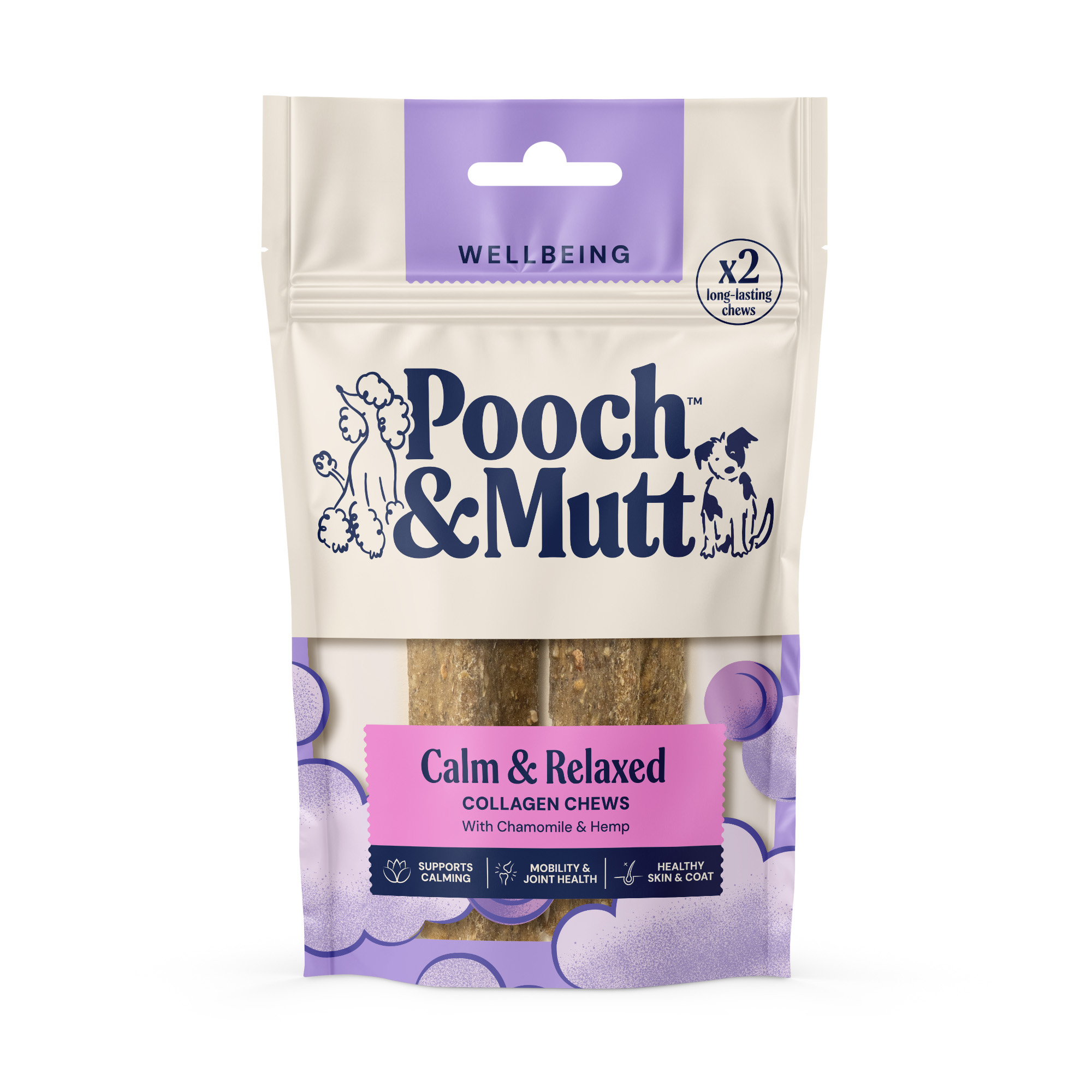 Pooch & Mutt Calm & Relaxed Beef Collagen Chews