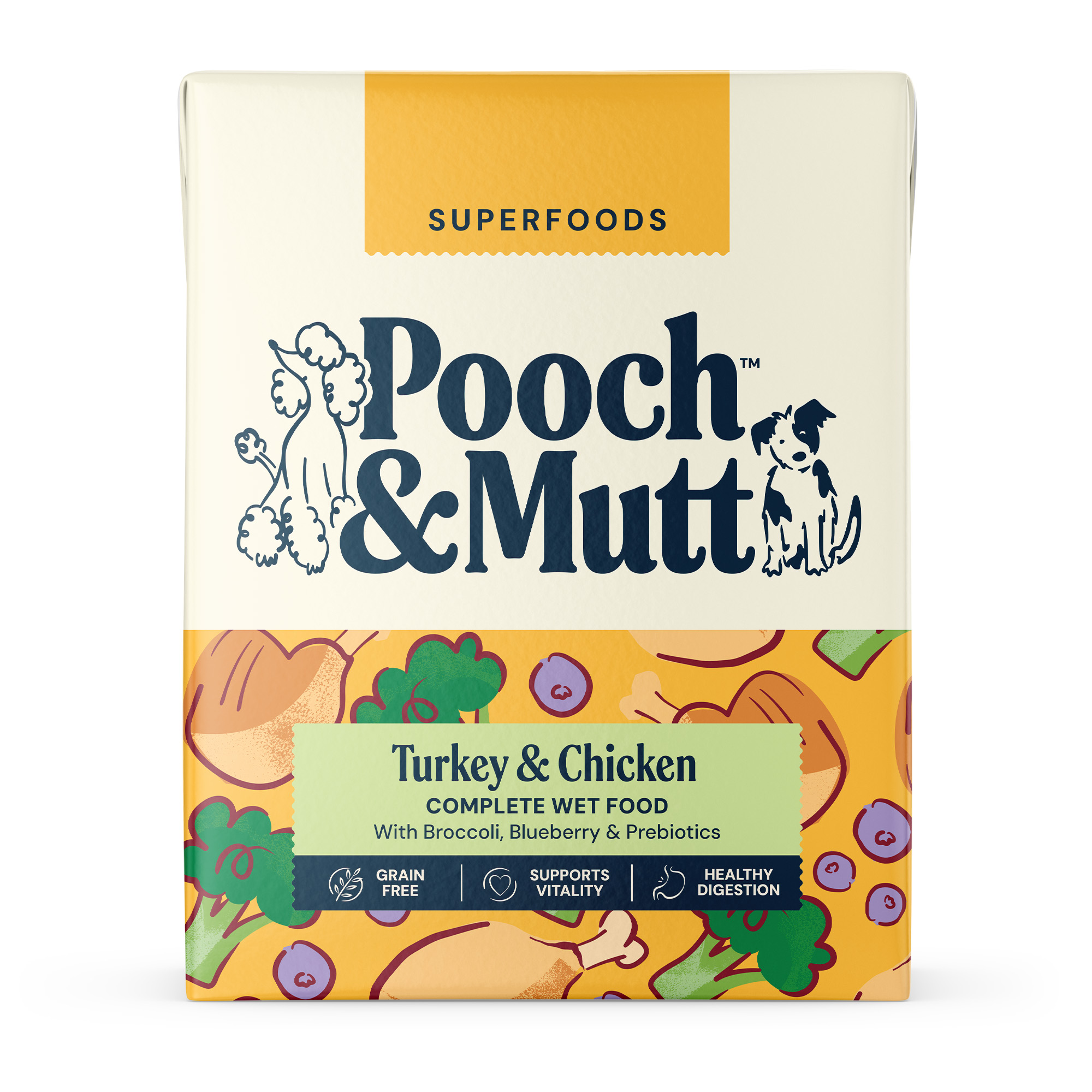 Pooch & Mutt Turkey & Chicken Wet Dog Food
