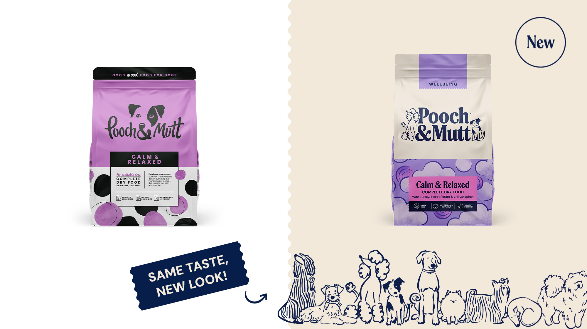 NEW PACKAGING WHAT HAS CHANGED