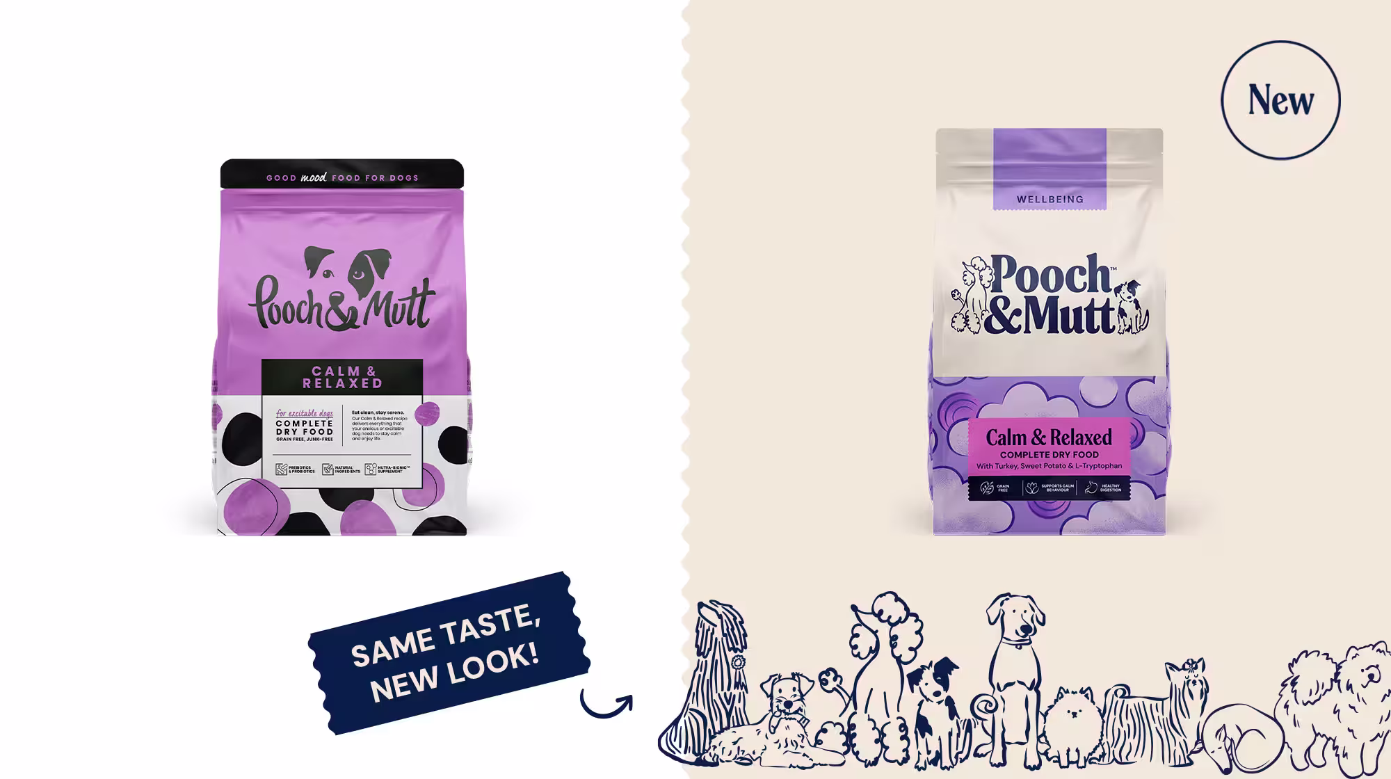 NEW PACKAGING WHAT HAS CHANGED