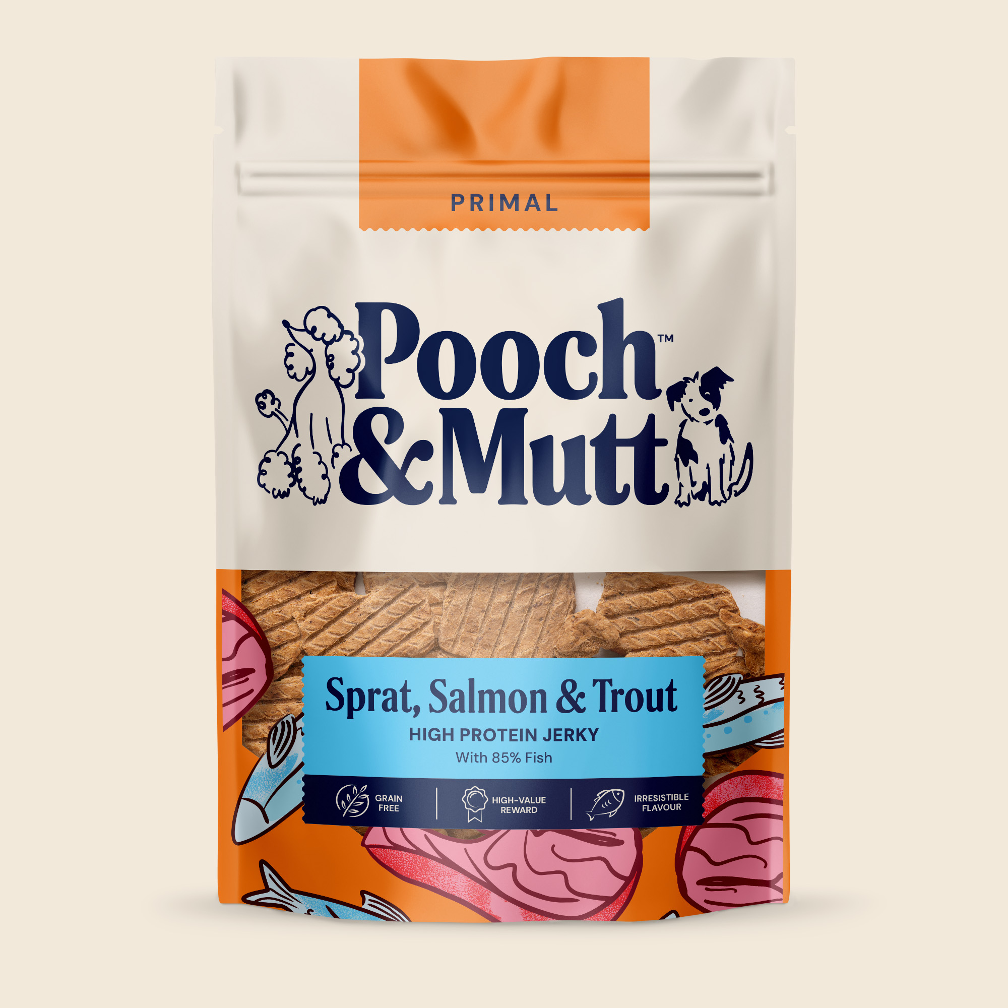 Primal Sprat & Salmon Fish Jerky