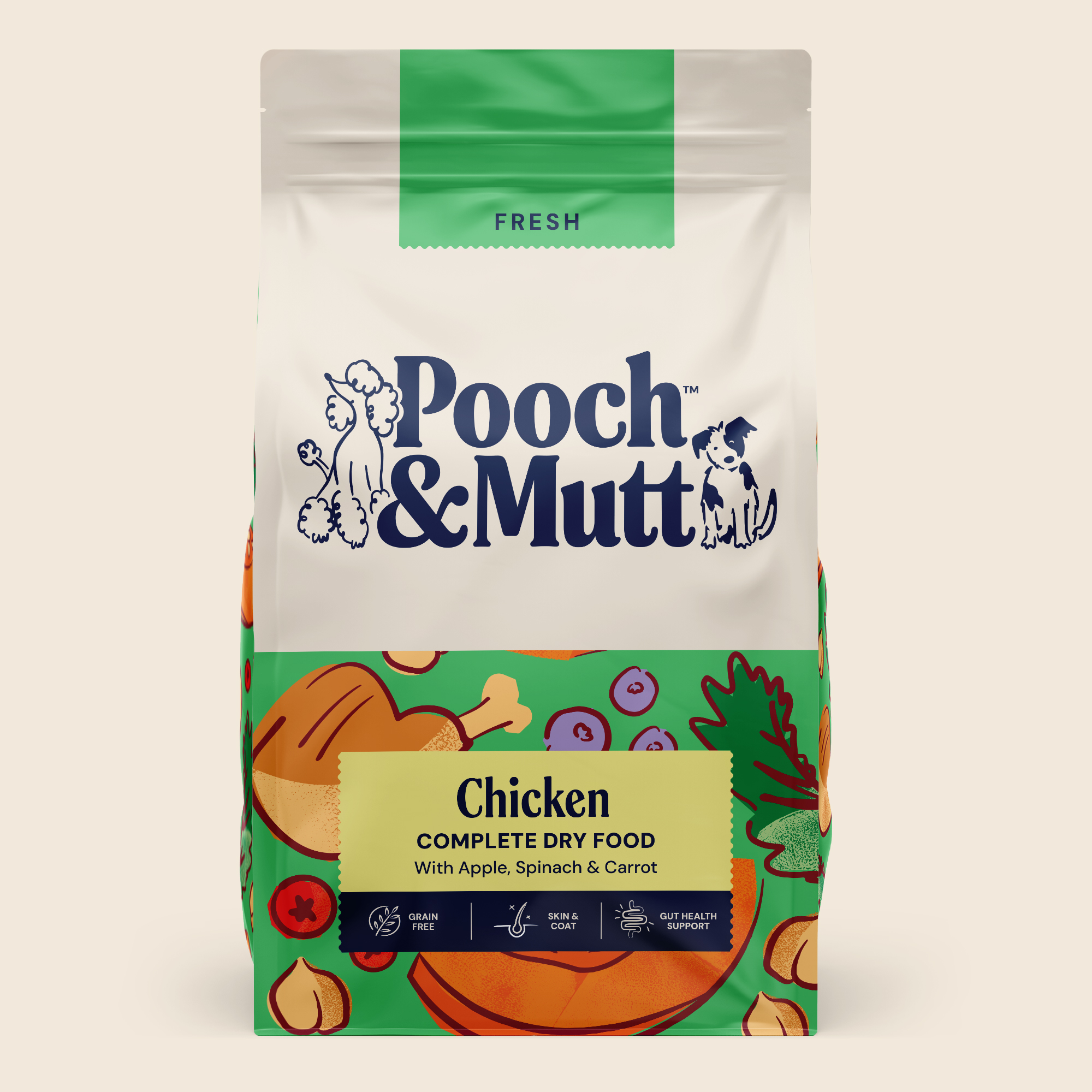 Single Protein Fresh Chicken Dry Food