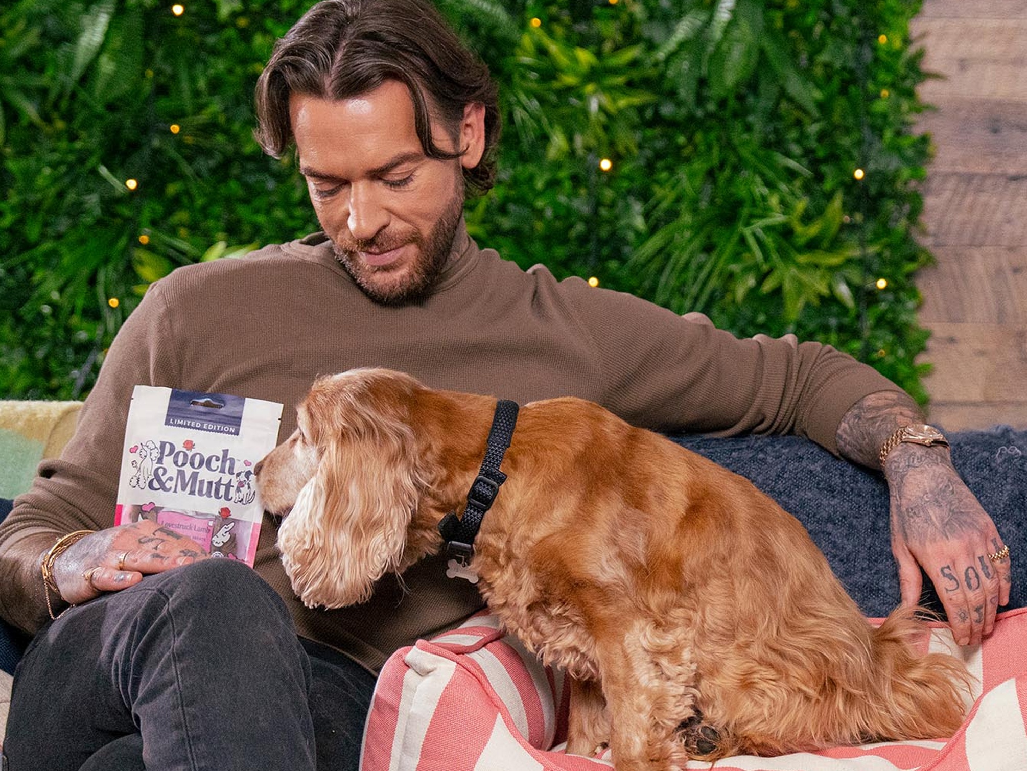 Hero Pete Wicks landing page 