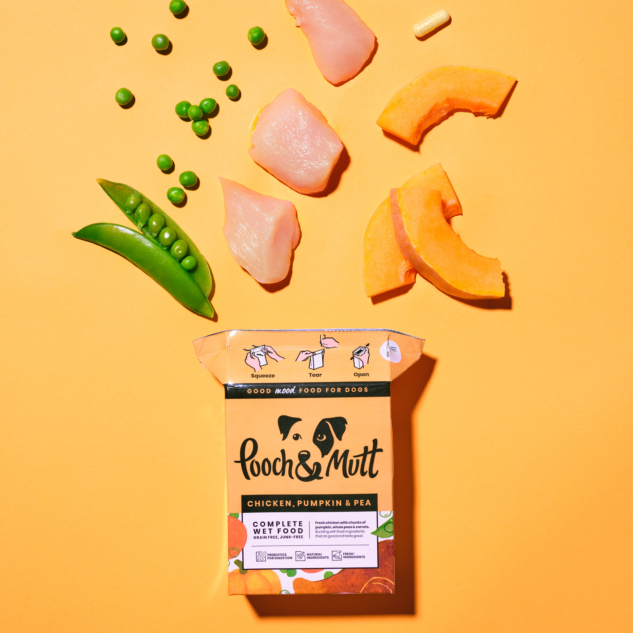 Chicken, Pumpkin & Pea Wet Food Clearance