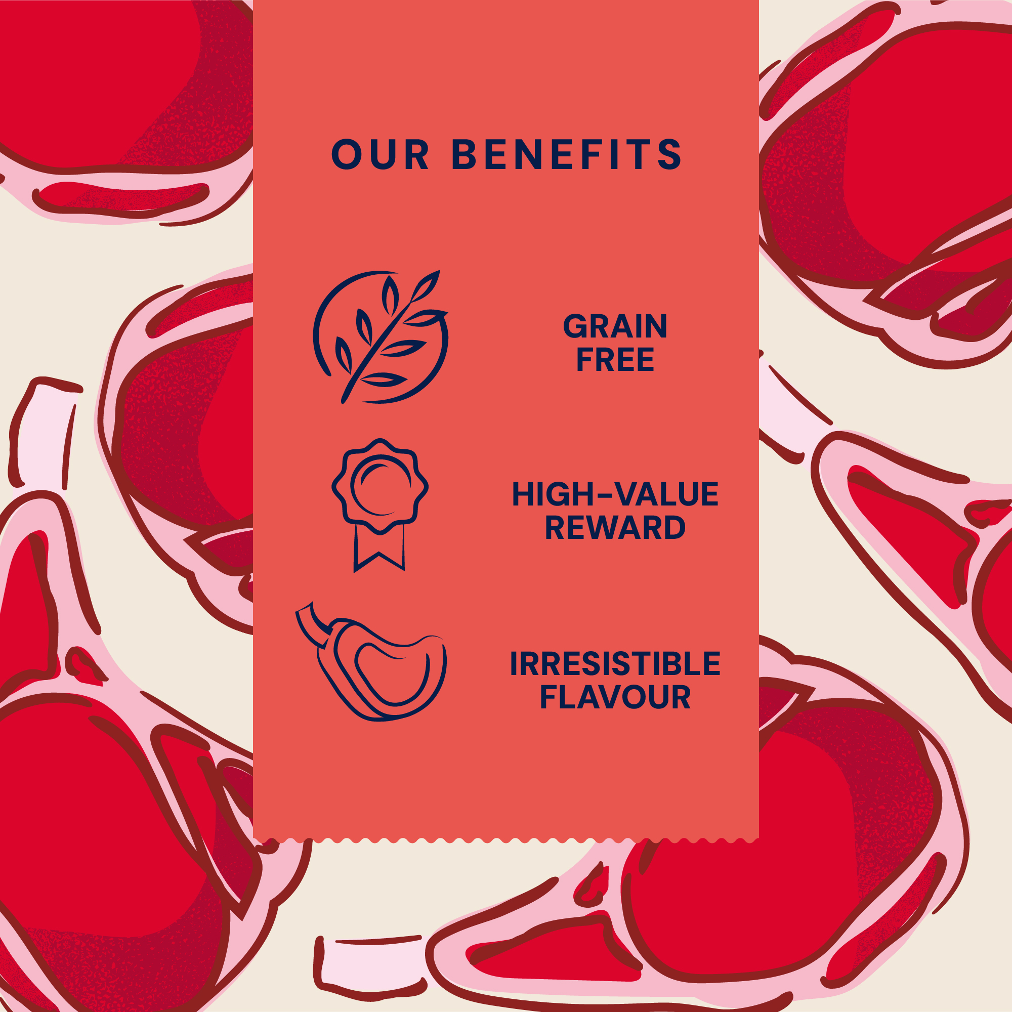 P&M BENEFIT CARD FREEZE DRIED RAW LAMB