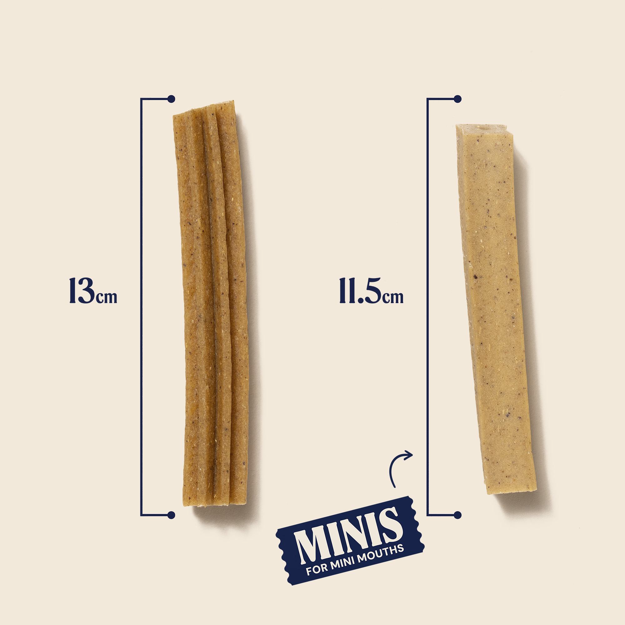 P-26M WEB DENTAL STICKS SIZE MINIS WELLBEING HEMP -26 SAGE