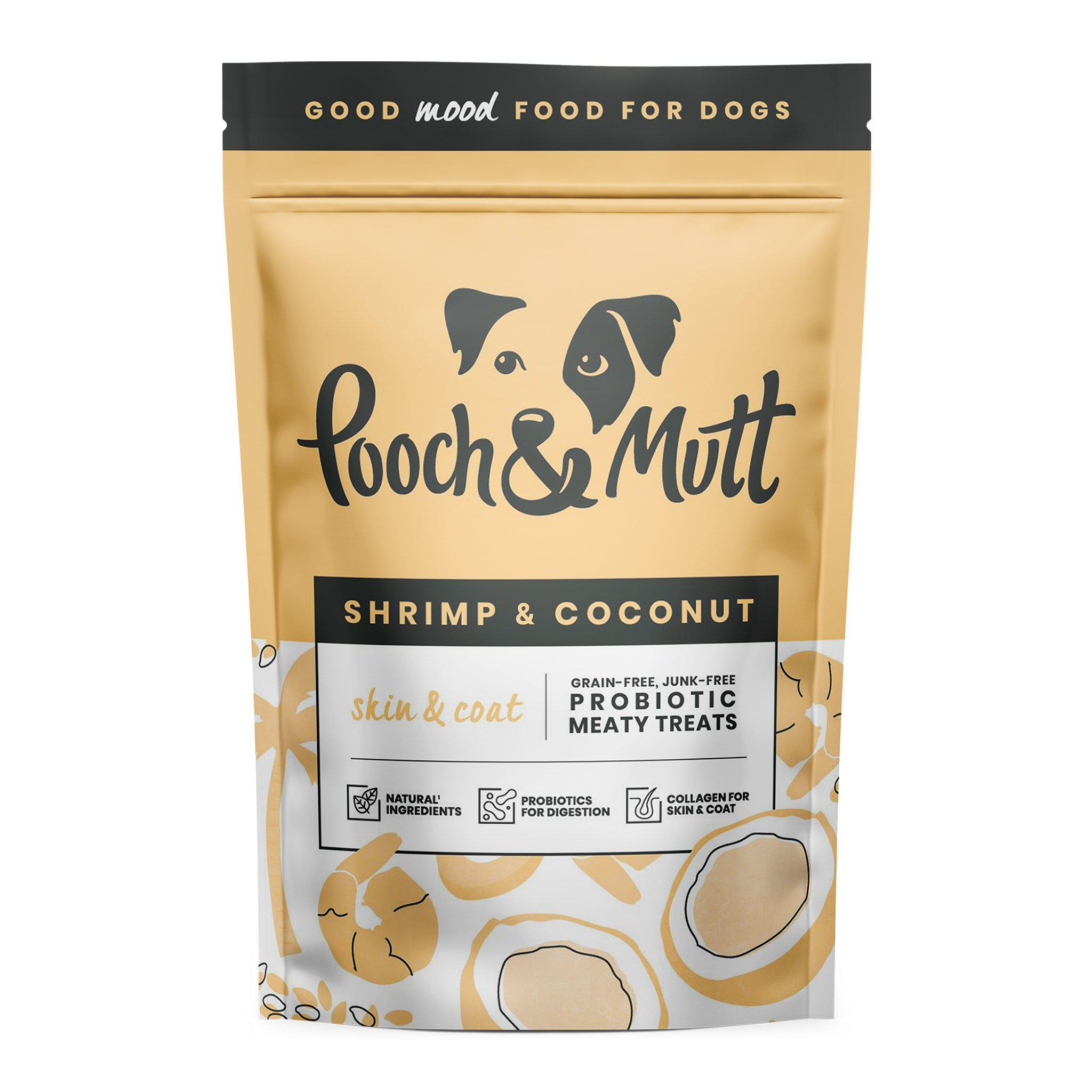  - Pooch & Mutt Shrimp & Coconut Skin And Coat Treats 120G (Pack Of 7) - Image 3