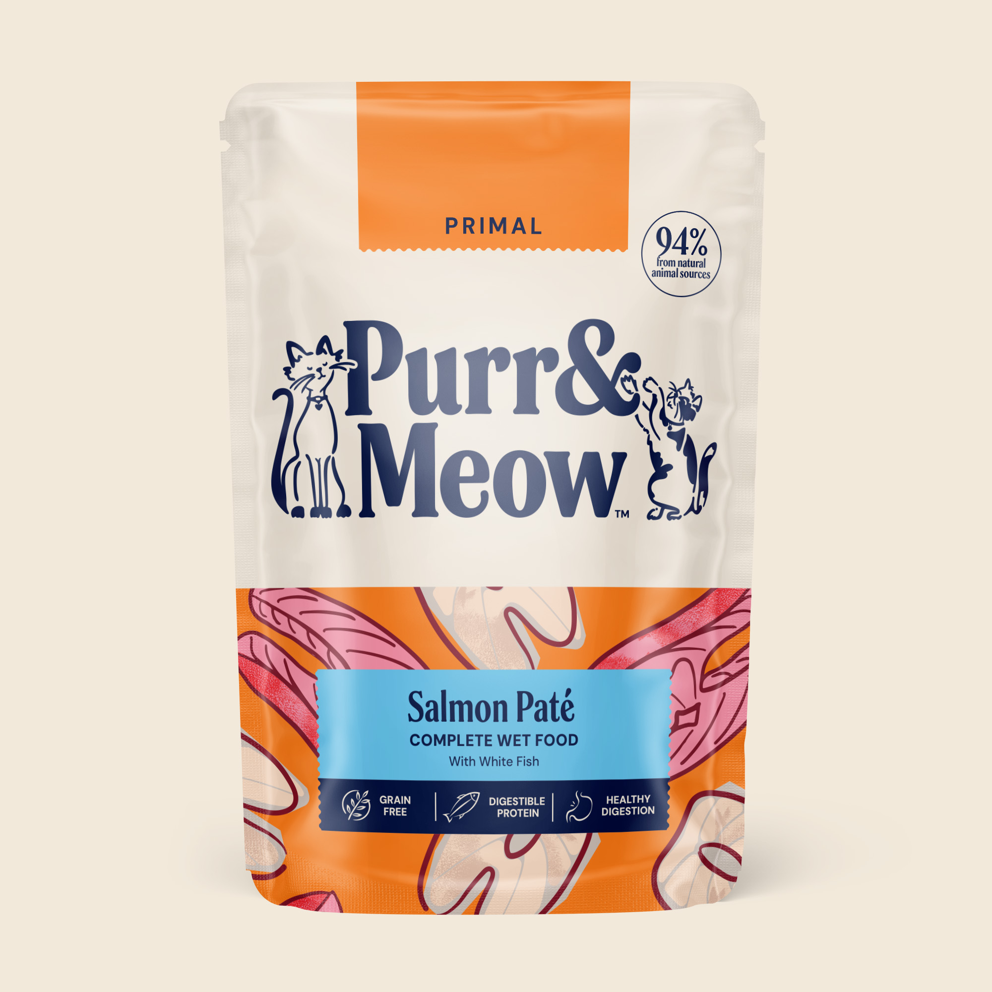 Primal Salmon Wet Cat Food