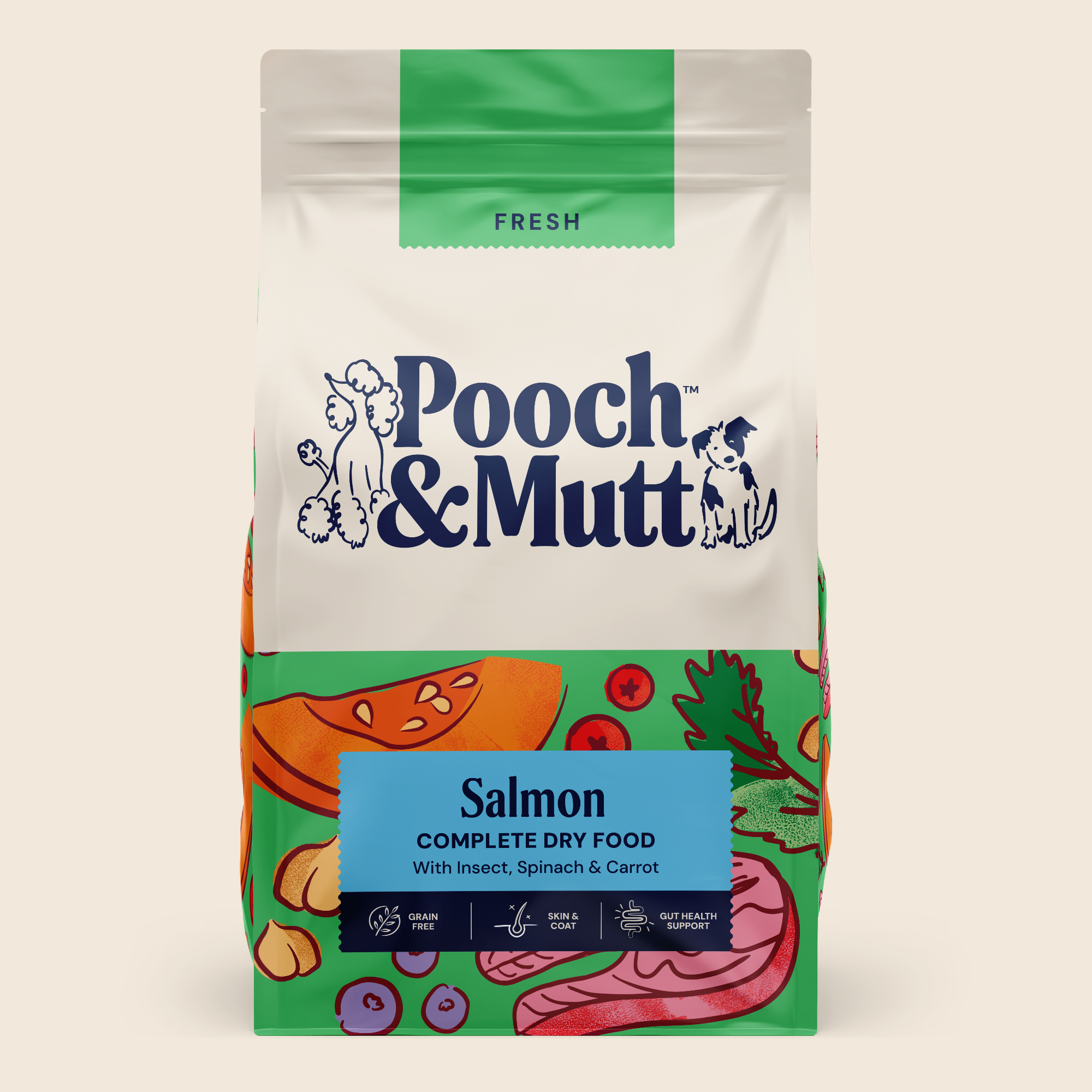 Single Protein Fresh Salmon Dry Food 10kg