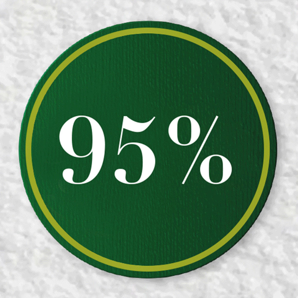 Origen natural 95%