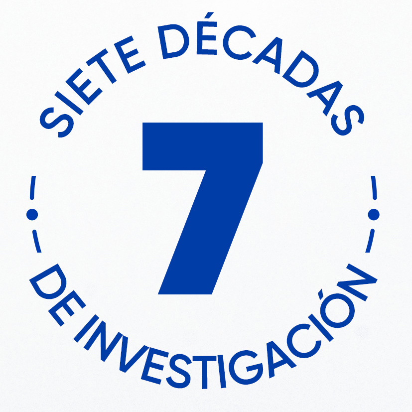 Siete décadas de investigación