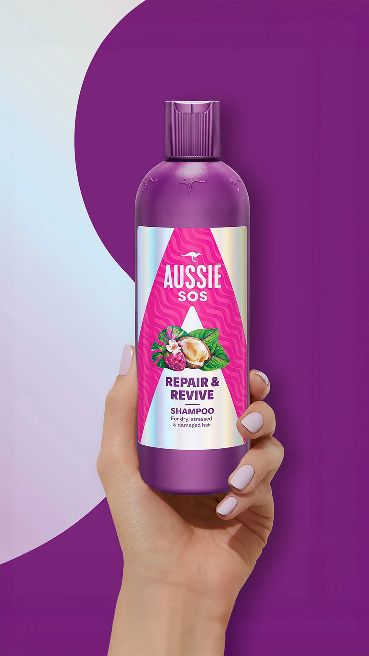 Aussie SOS Repair & Revive Champú