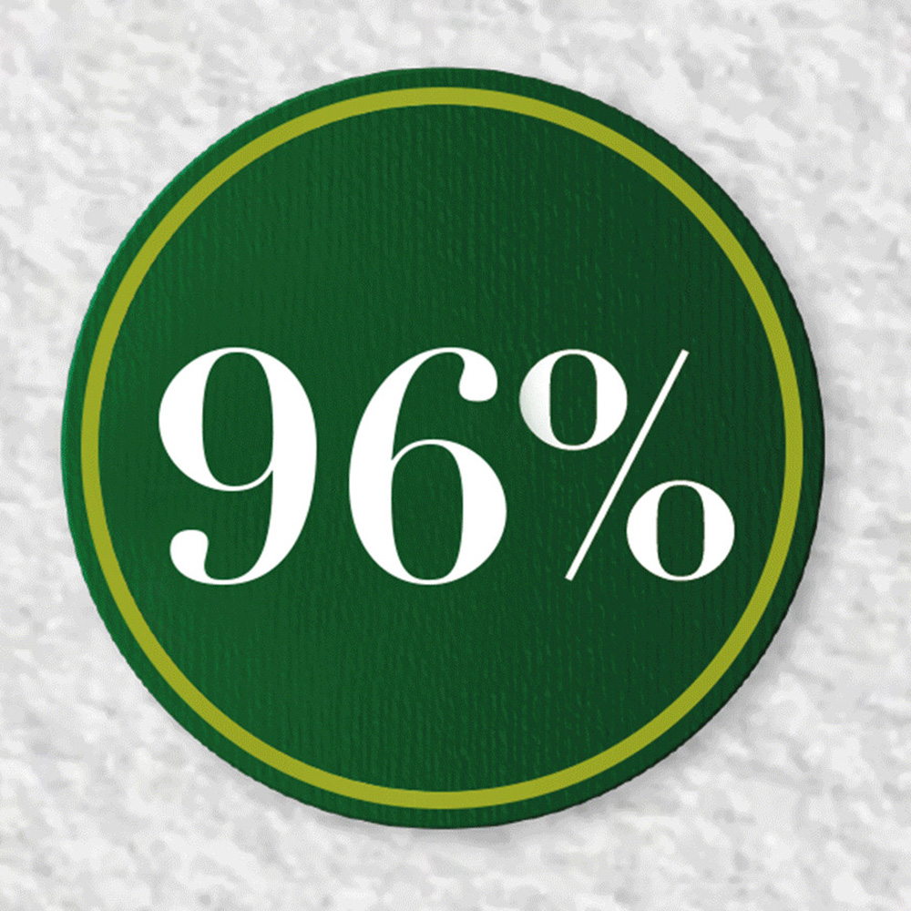 Origen natural 96%