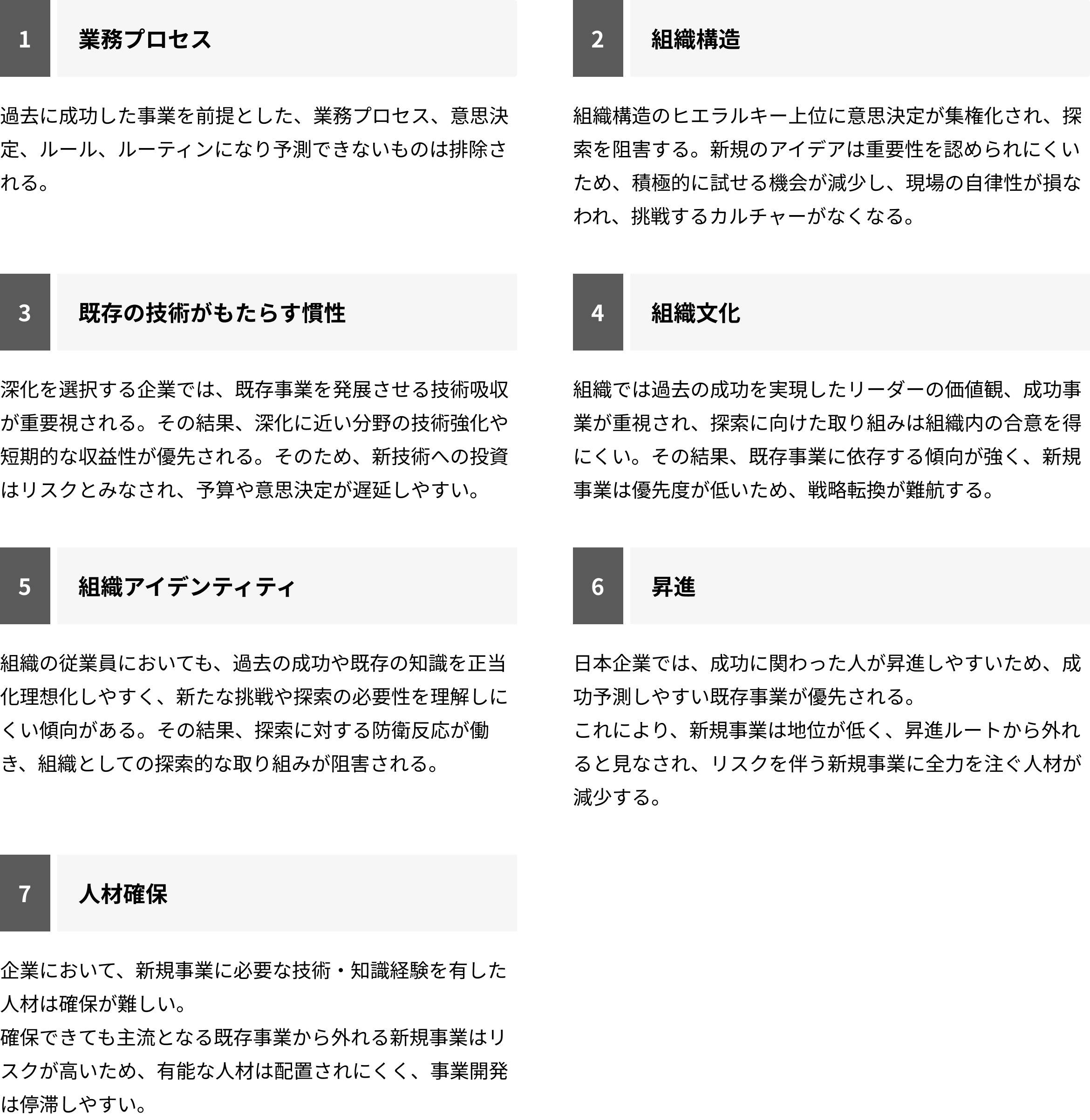 イノベーションが生まれない 組織硬直課題 | Mindset,Inc.