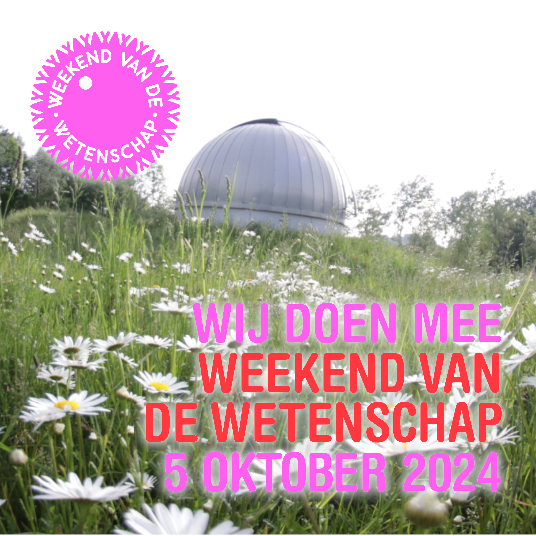 Weekend van de Wetenschap zaterdagmiddag